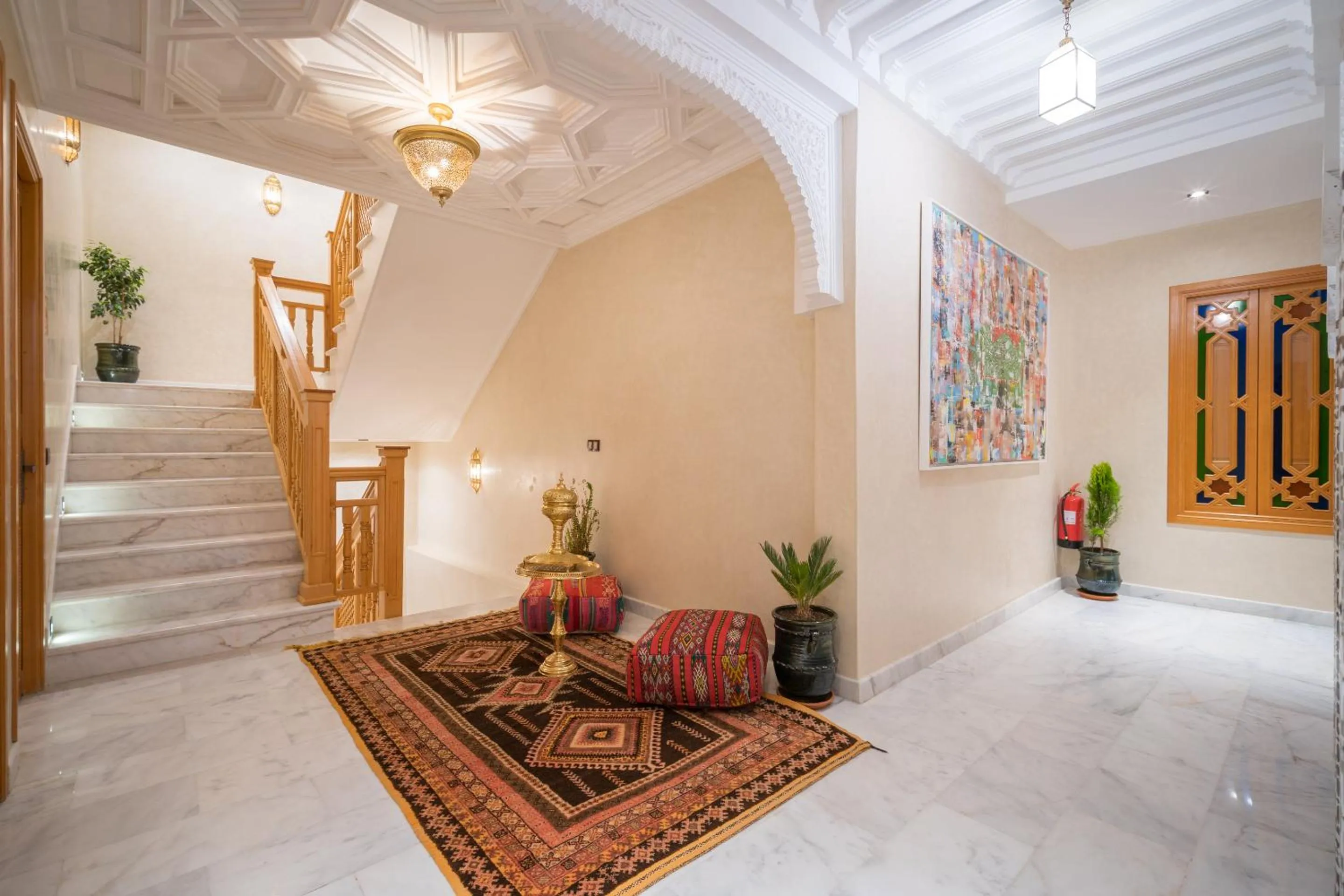 Seating area in Riad Atlas Palace & SPA