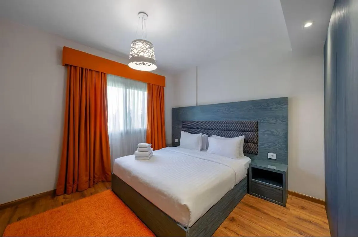 Bed in VESTA - Cairo Festival City Residence