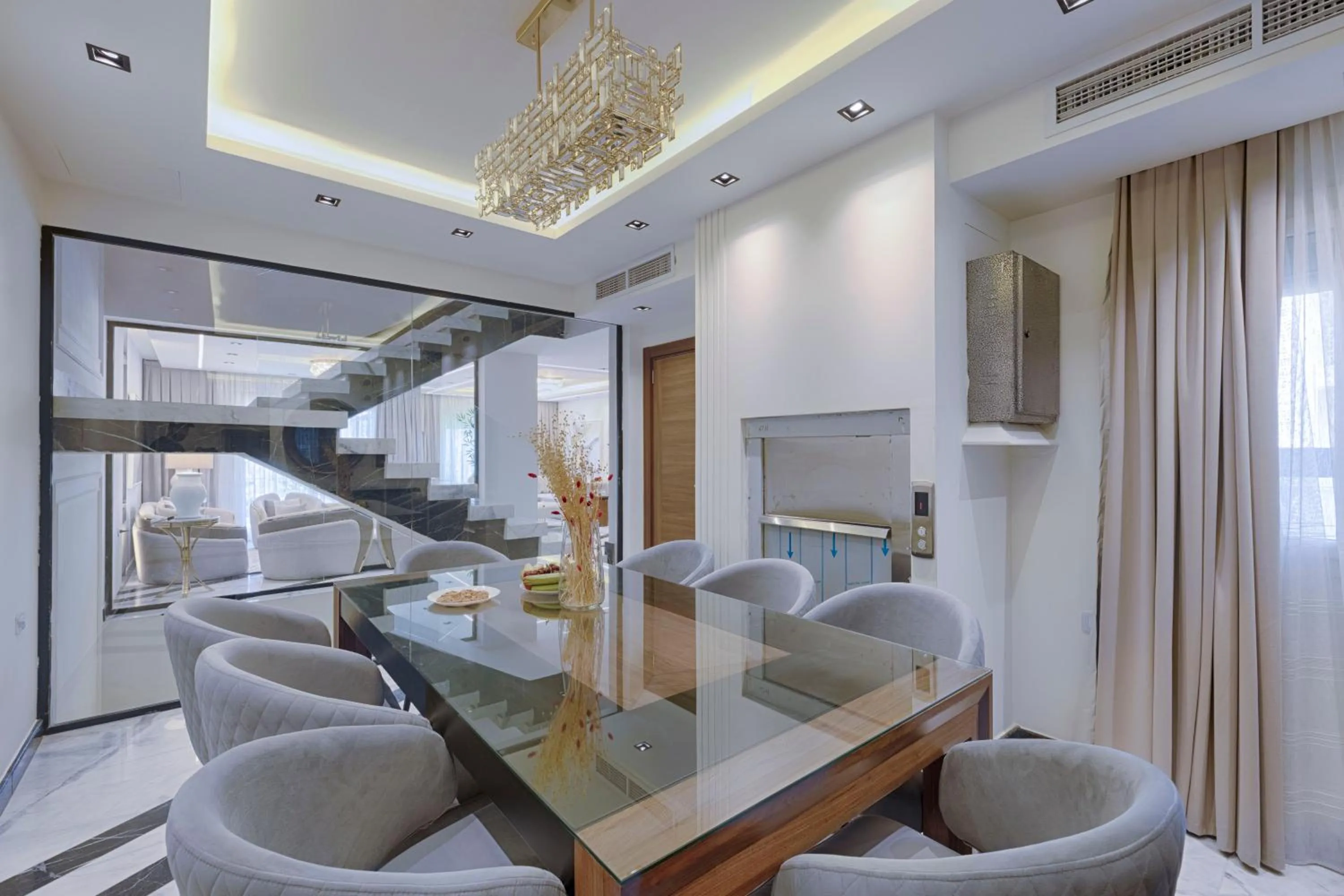 Dining area in VESTA - Cairo Festival City Residence