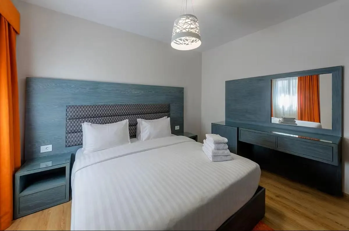 Bed in VESTA - Cairo Festival City Residence