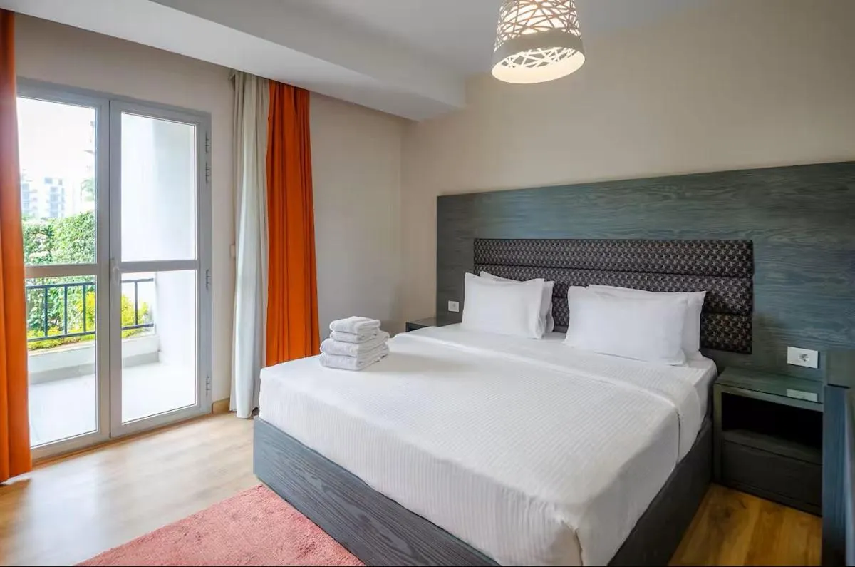 Bed in VESTA - Cairo Festival City Residence