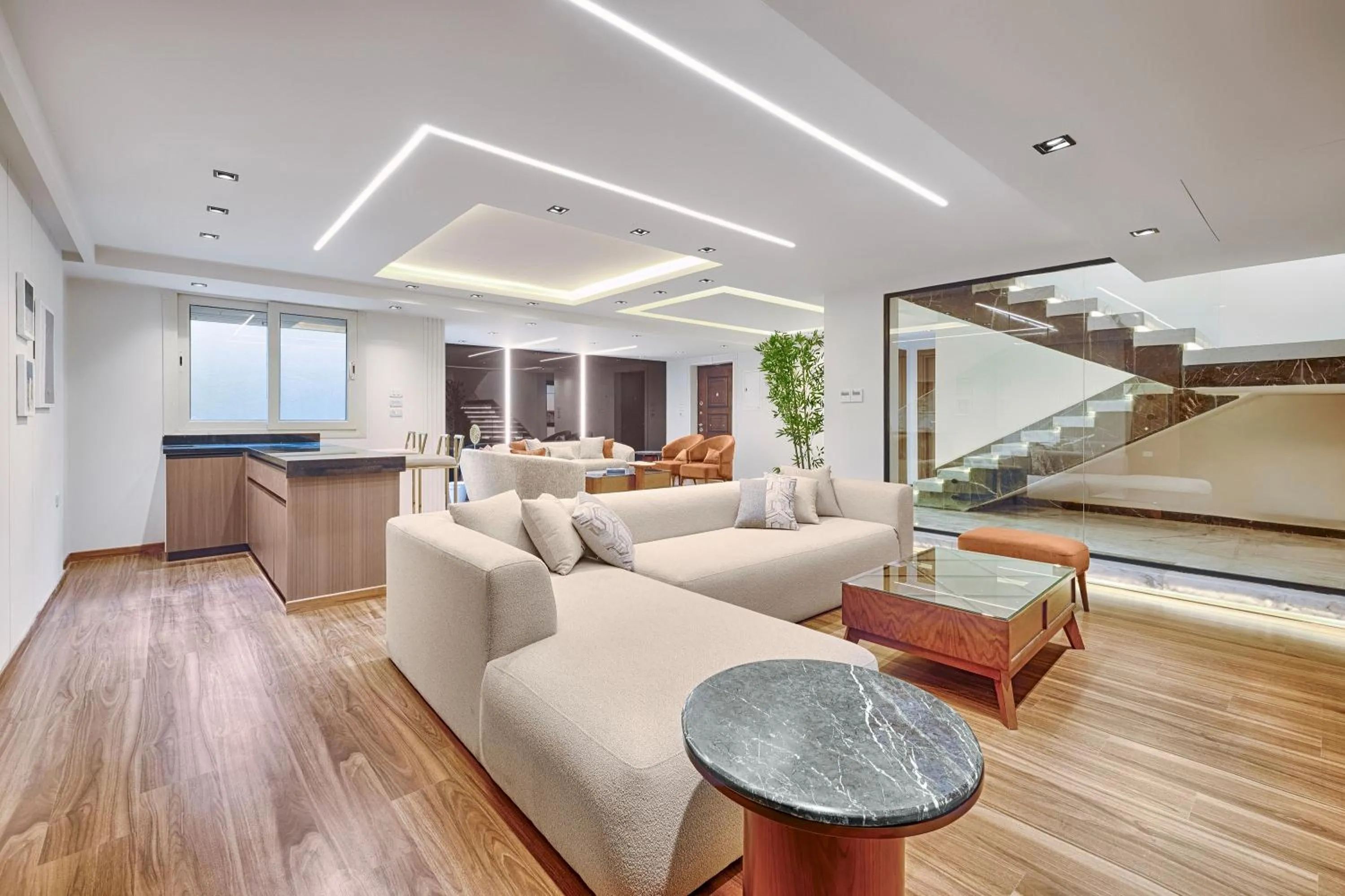 Living room in VESTA - Cairo Festival City Residence