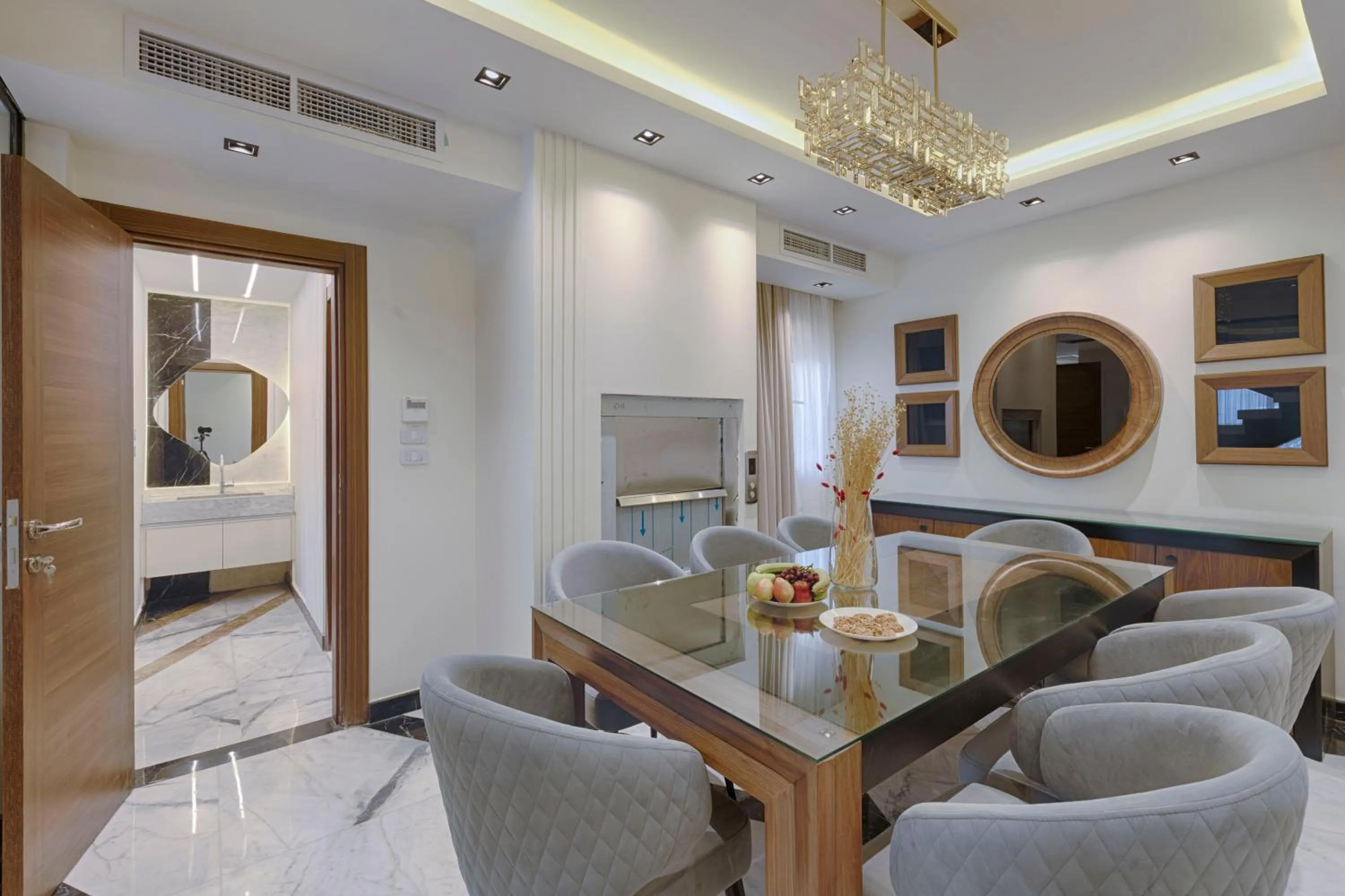 Dining area in VESTA - Cairo Festival City Residence