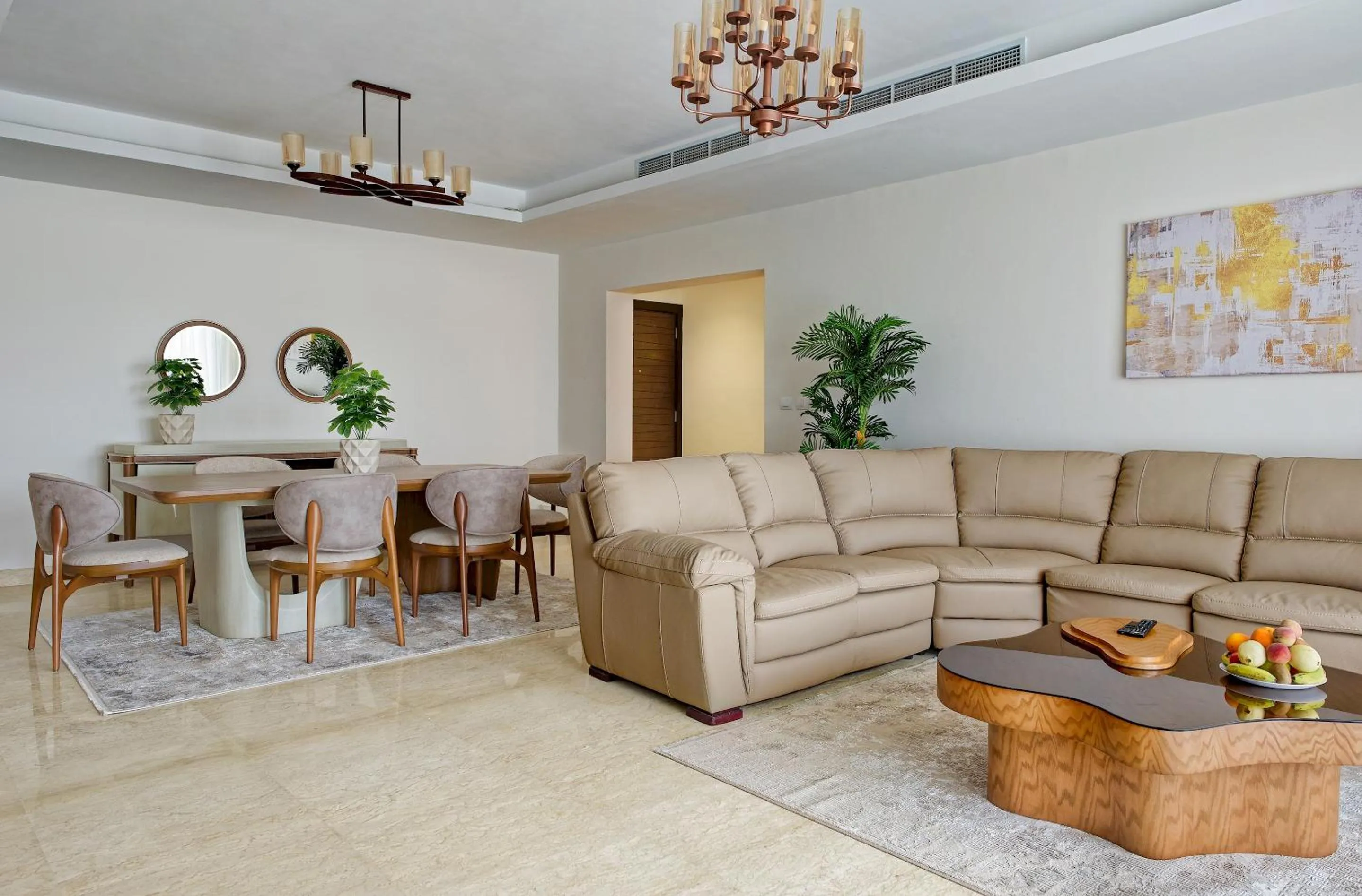 Living room in VESTA - Cairo Festival City Residence