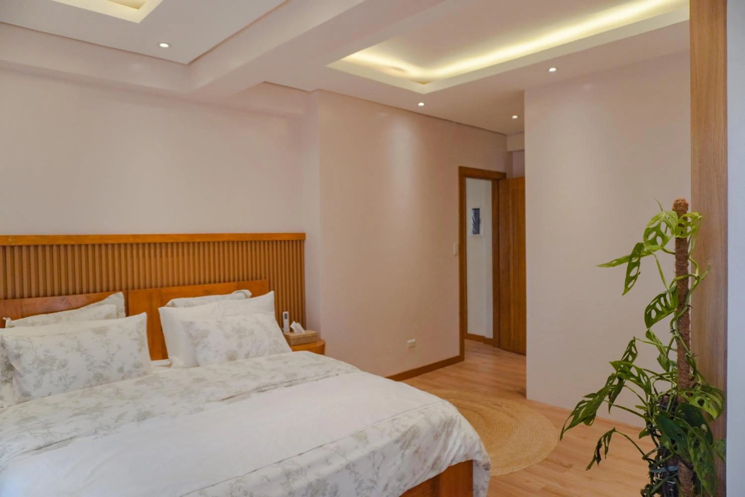 Bedroom, Bed in Villa Ferrer