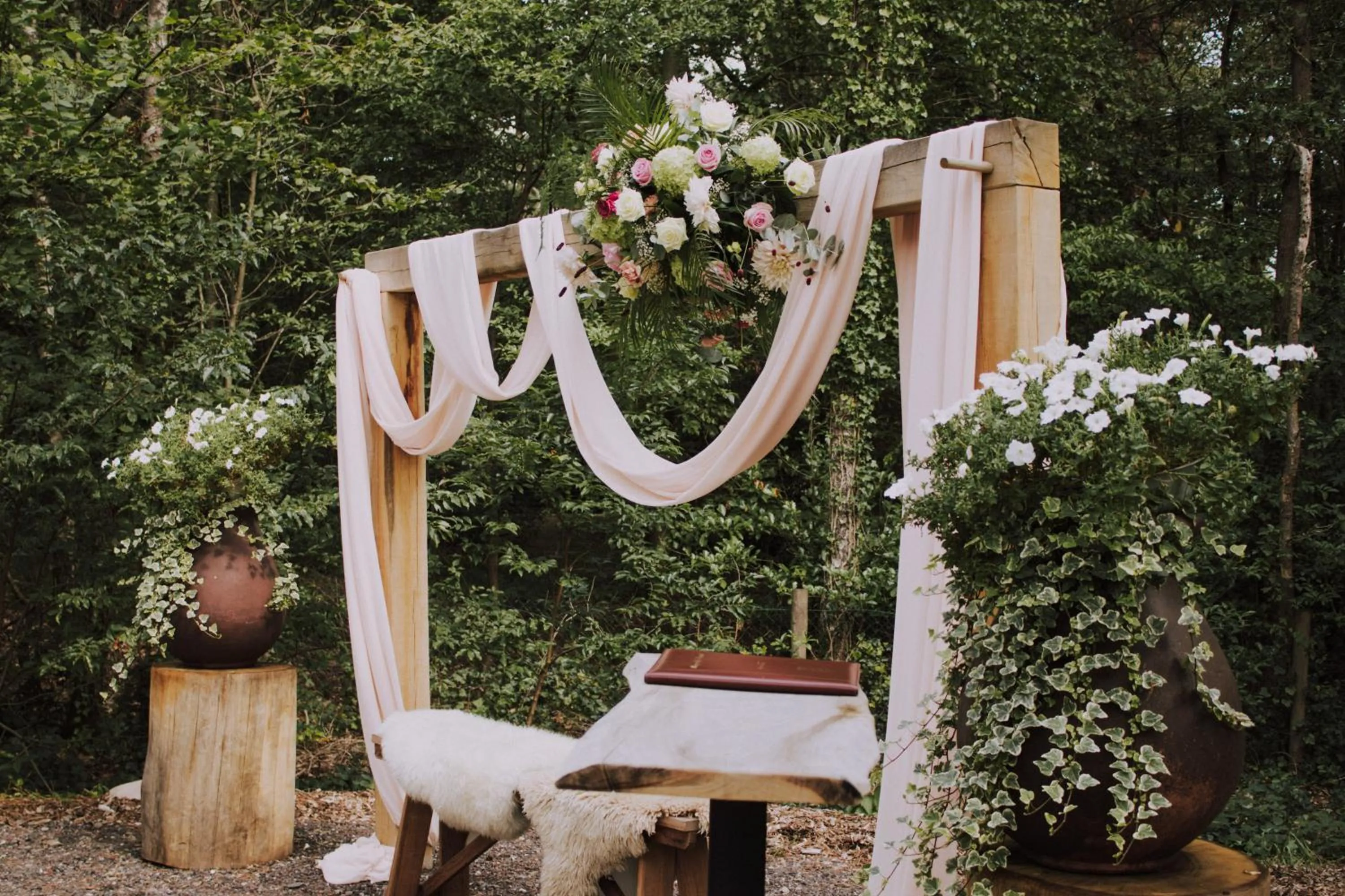 Garden in Restaurant & Hotel Hoog Holten