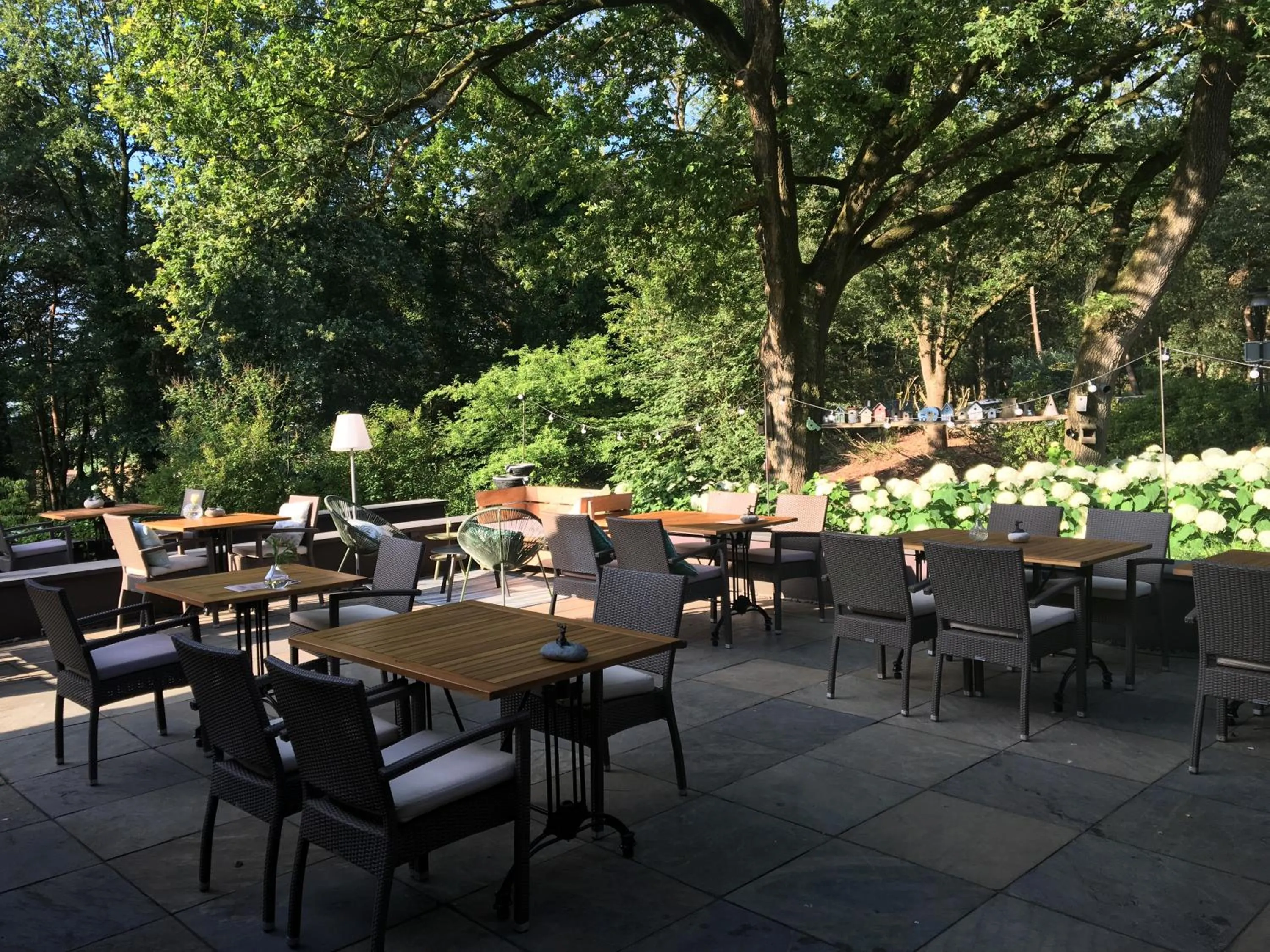 Balcony/Terrace in Restaurant & Hotel Hoog Holten