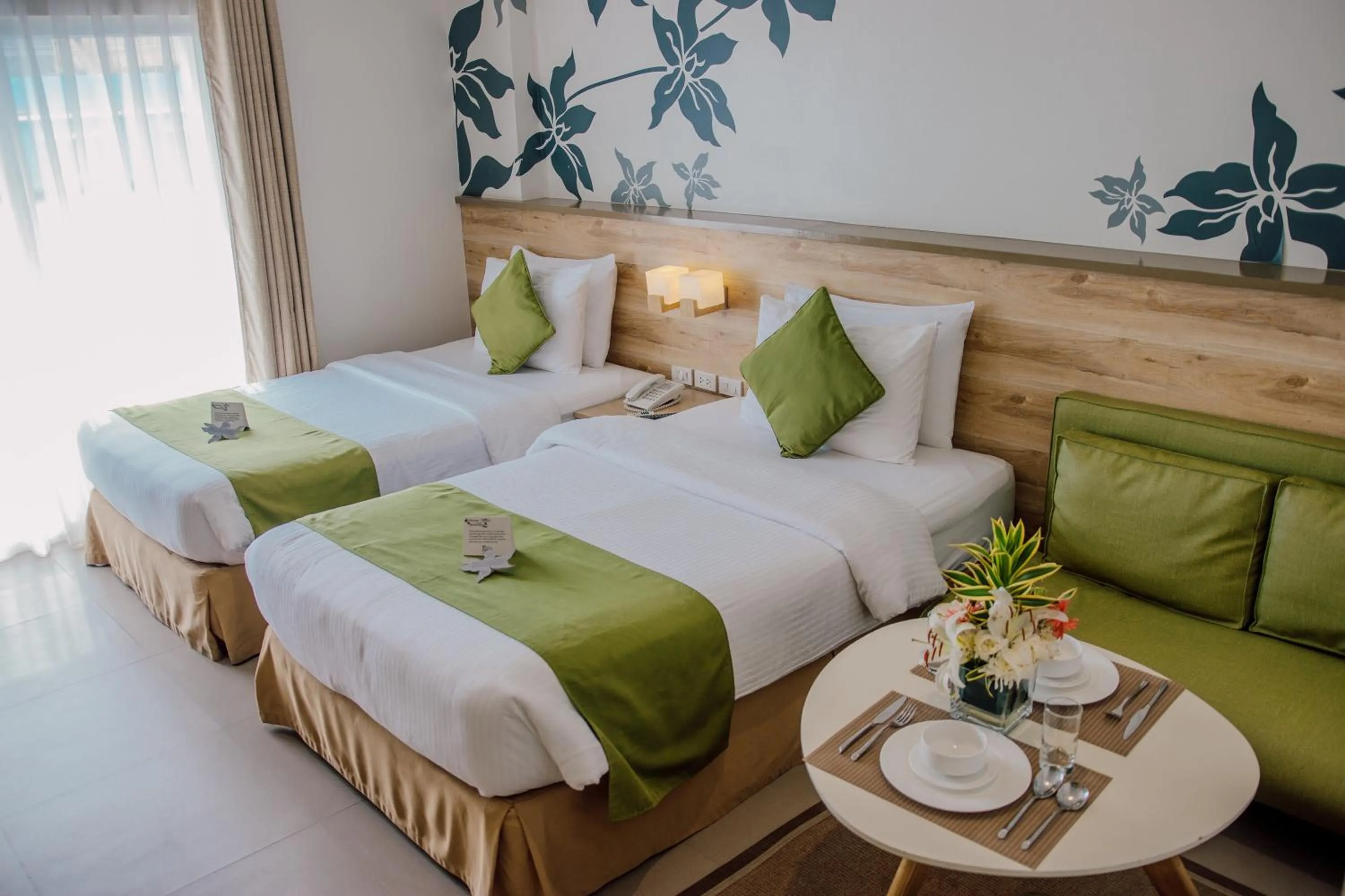 Bed in Azalea Hotels & Residences Boracay