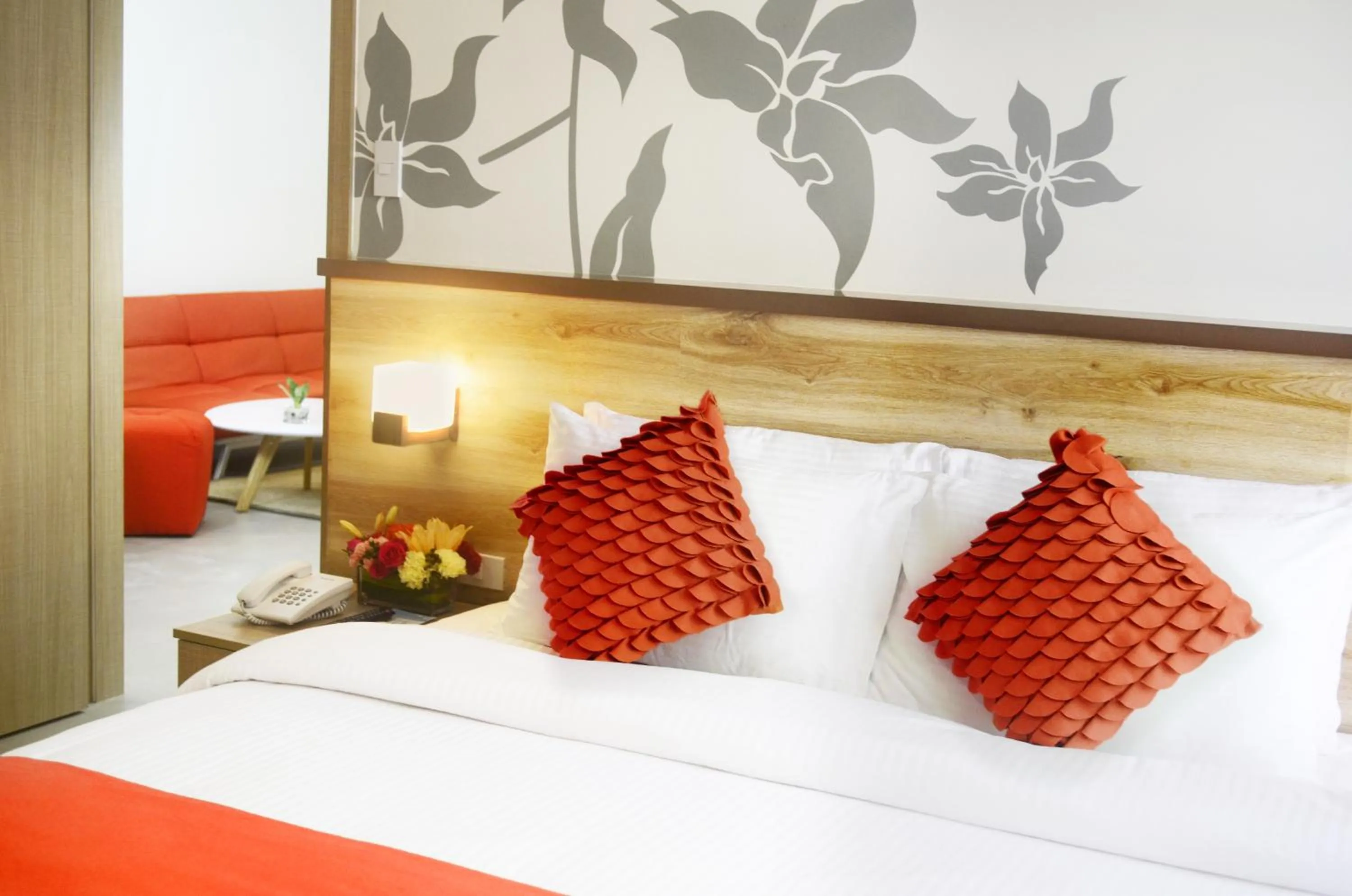 Bed in Azalea Hotels & Residences Boracay