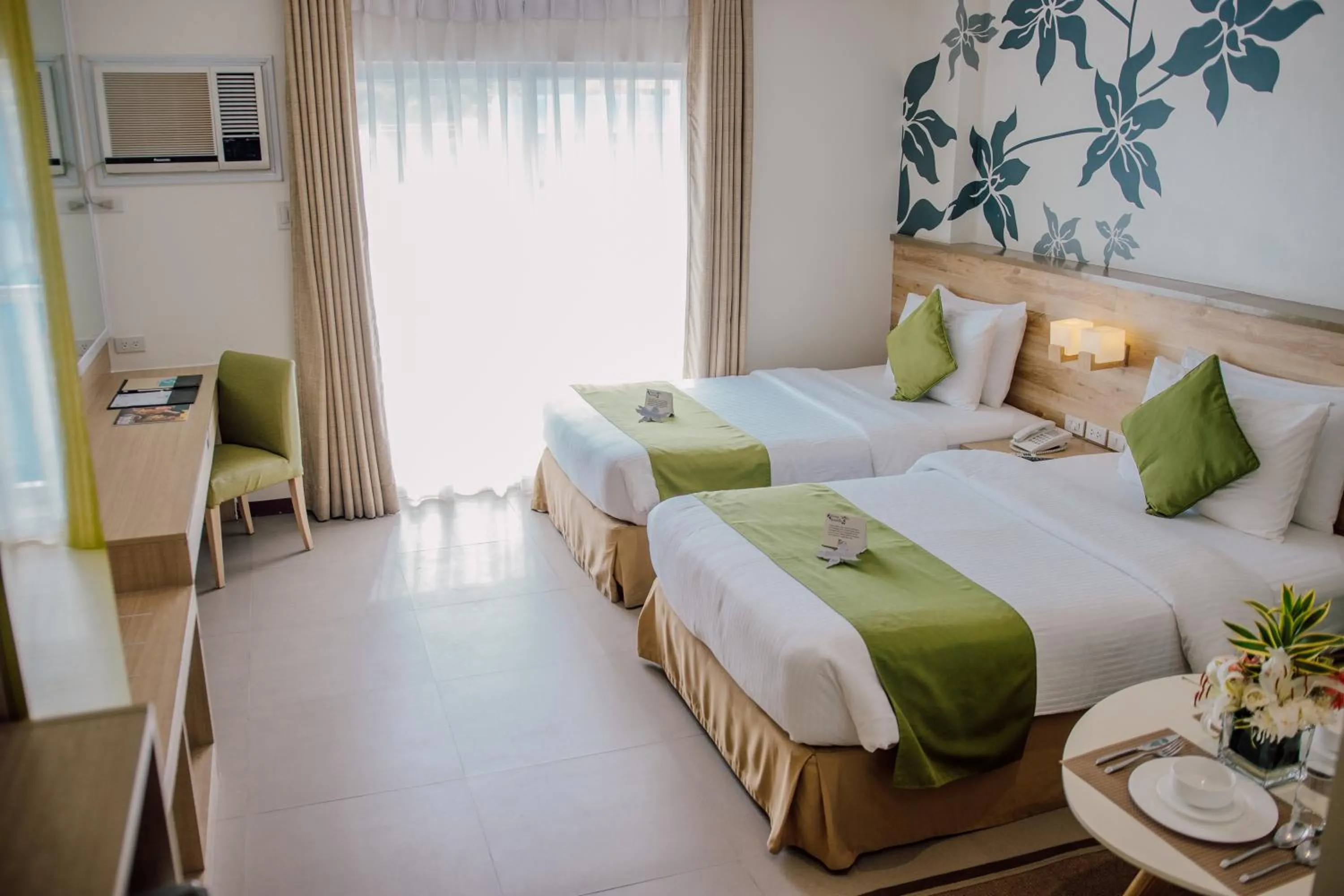Bed in Azalea Hotels & Residences Boracay
