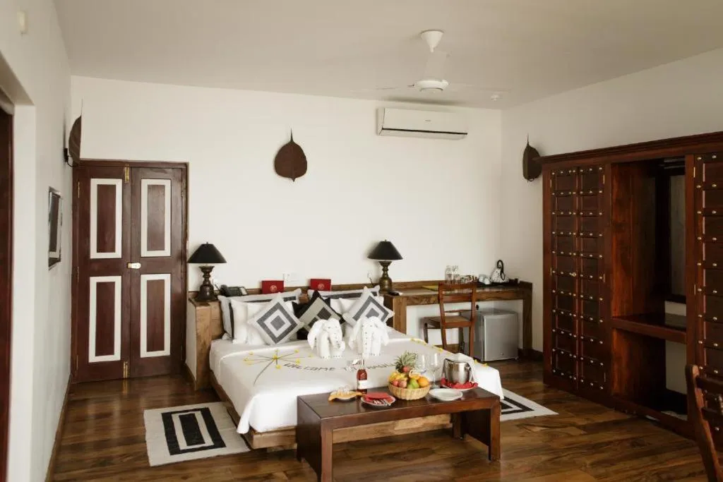 Bed in Thaulle Ayurveda Resort - Yala