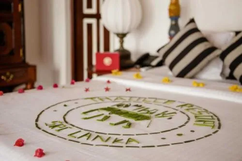 Bed in Thaulle Ayurveda Resort - Yala