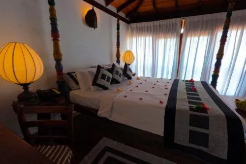 Bed in Thaulle Ayurveda Resort - Yala