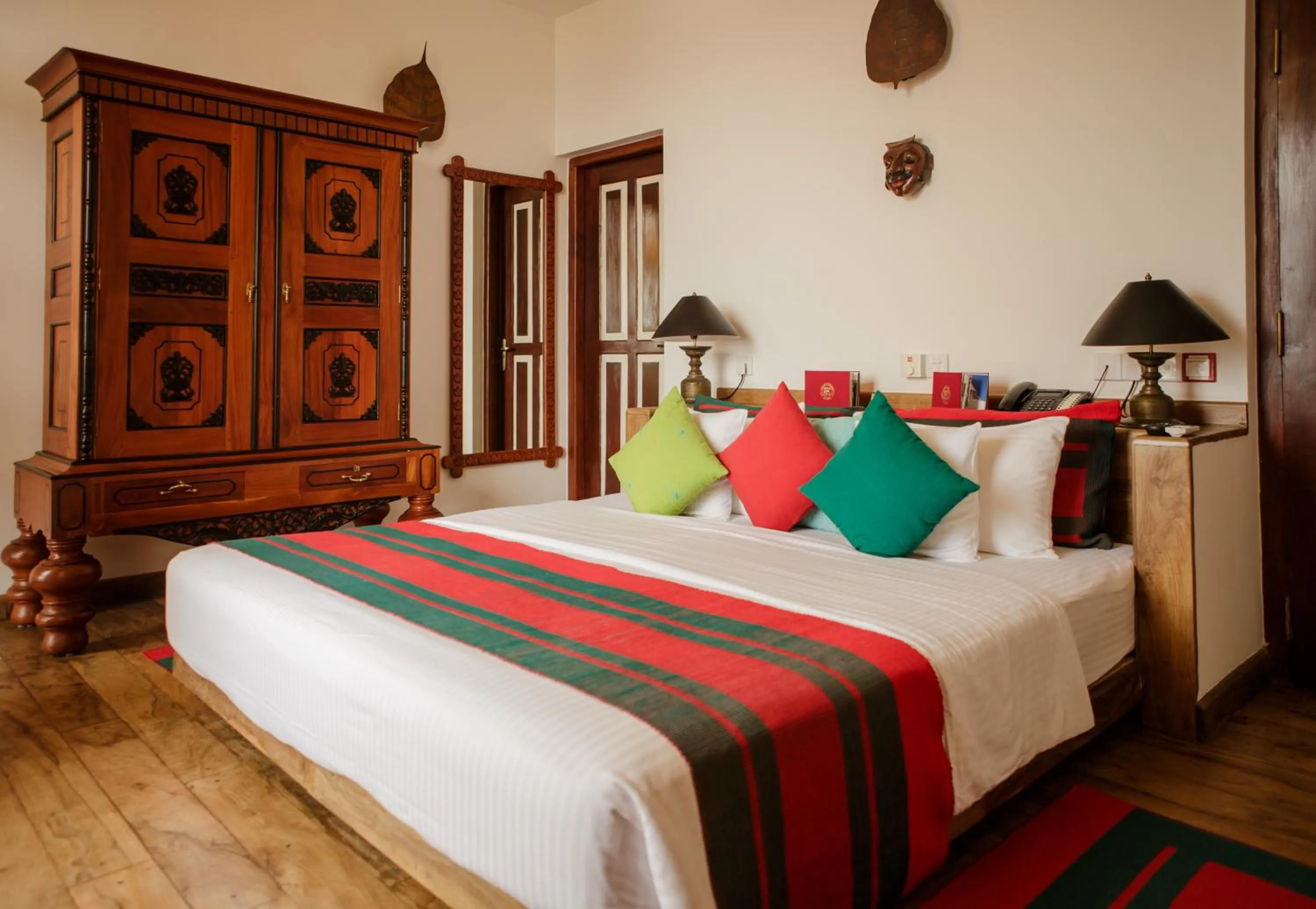 Photo of the whole room, Bed in Thaulle Ayurveda Resort - Yala