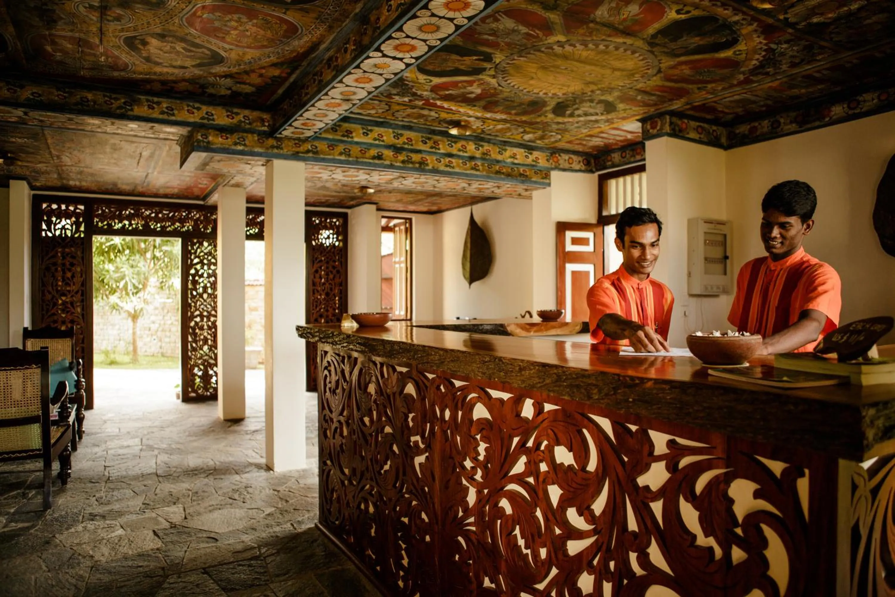 Lobby or reception in Thaulle Ayurveda Resort - Yala