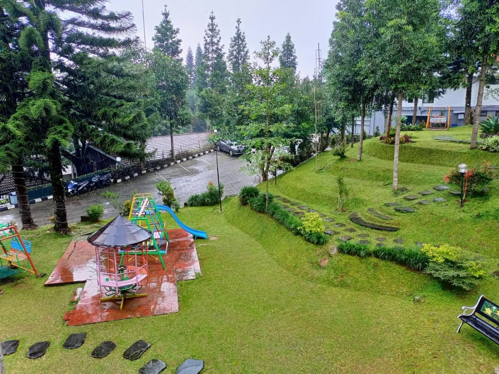 Children play ground in Alfa Resort Hotel and Conference