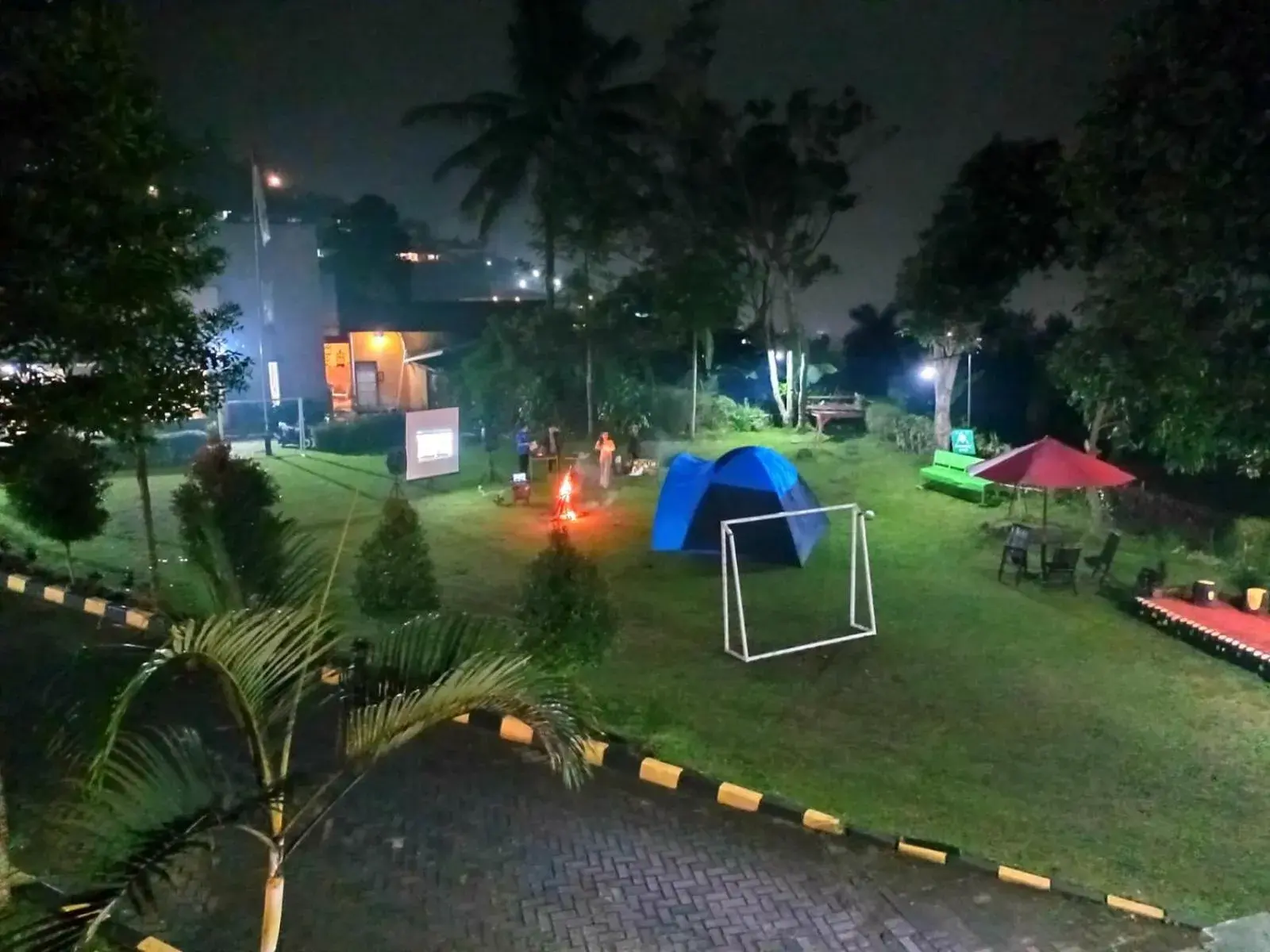 Garden view in Alfa Resort Hotel and Conference Garden view in Alfa Resort Hotel and Conference