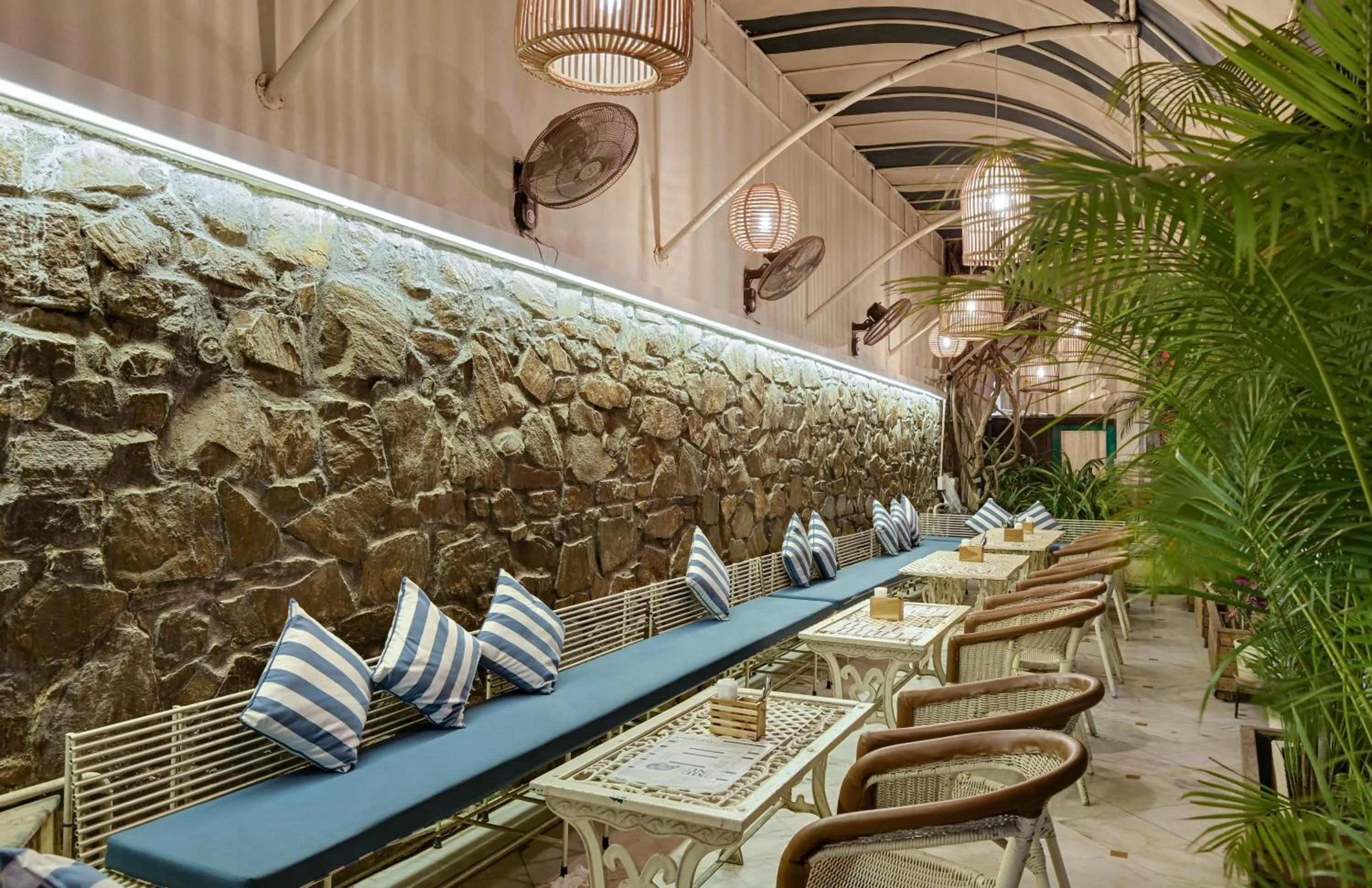 Seating area in Swaroop Vilas - Lake Facing Boutique Hotel