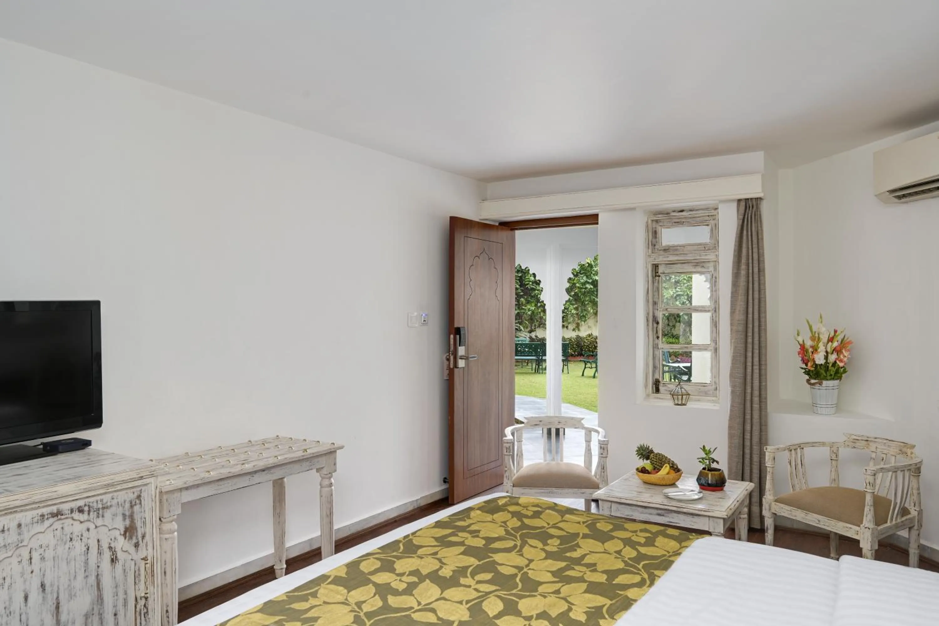 View (from property/room), Bed in Swaroop Vilas - Lake Facing Boutique Hotel