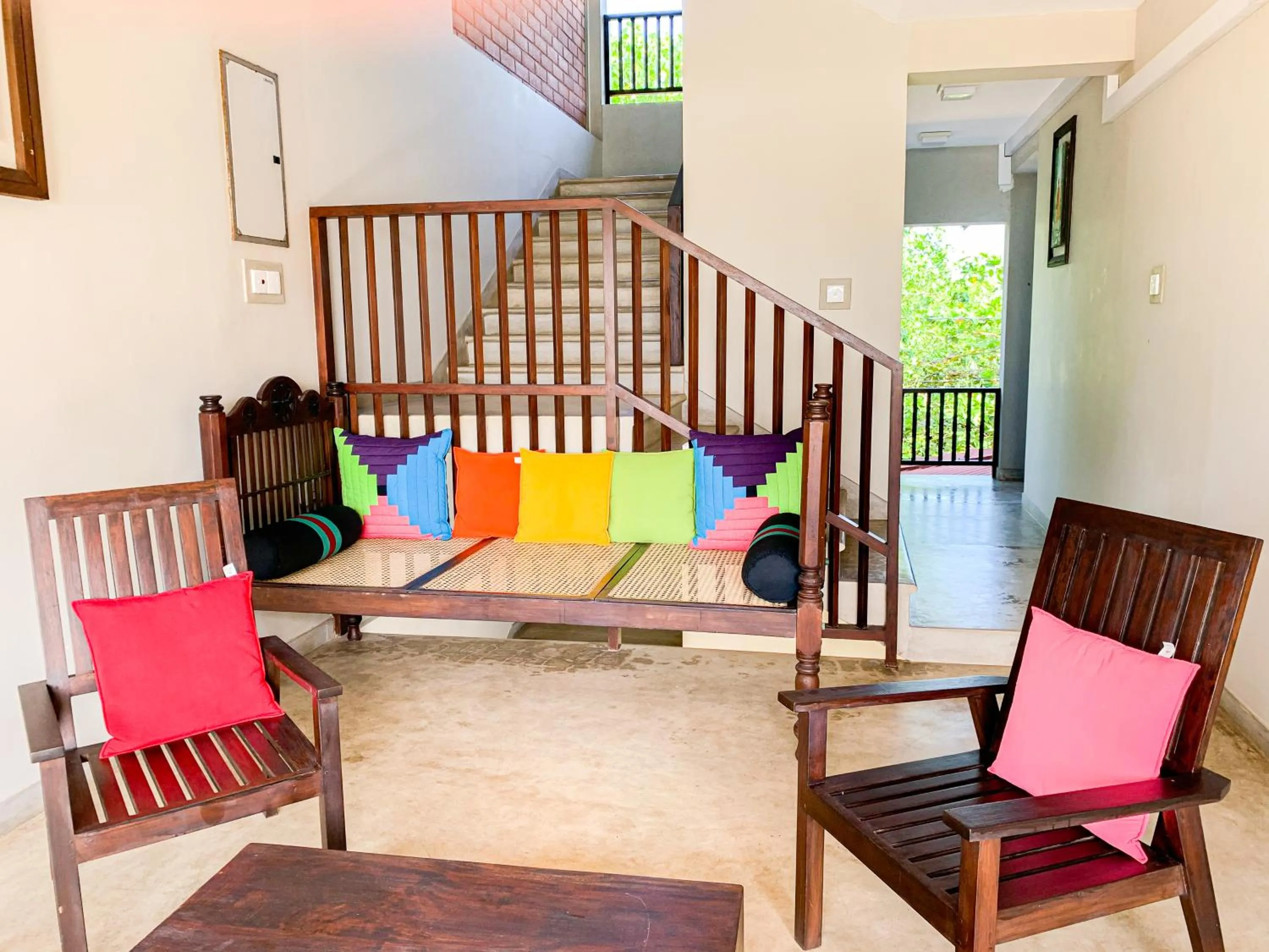 Patio in Serein Beach Hotel