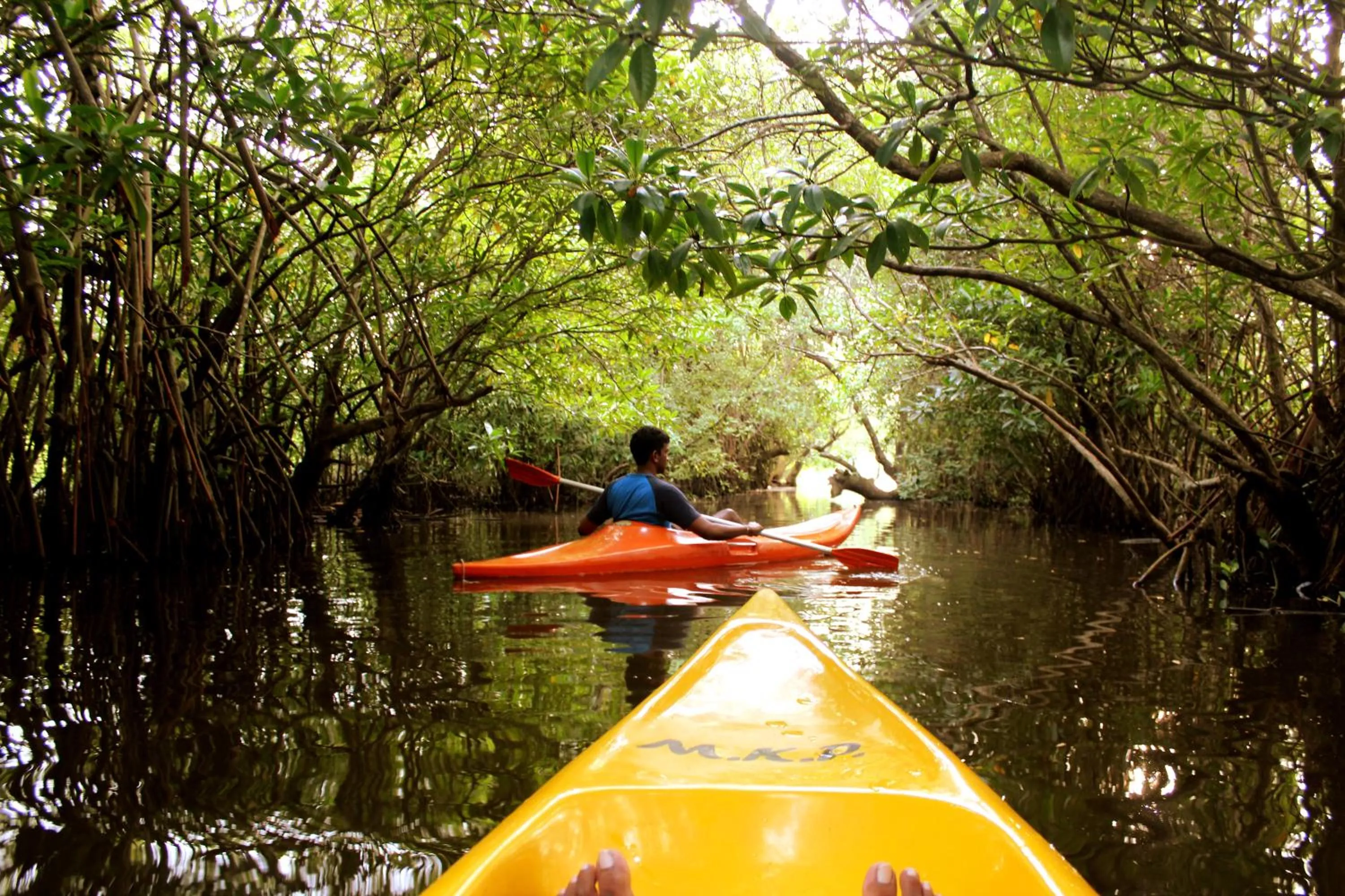 Canoeing in Serein Beach Hotel
