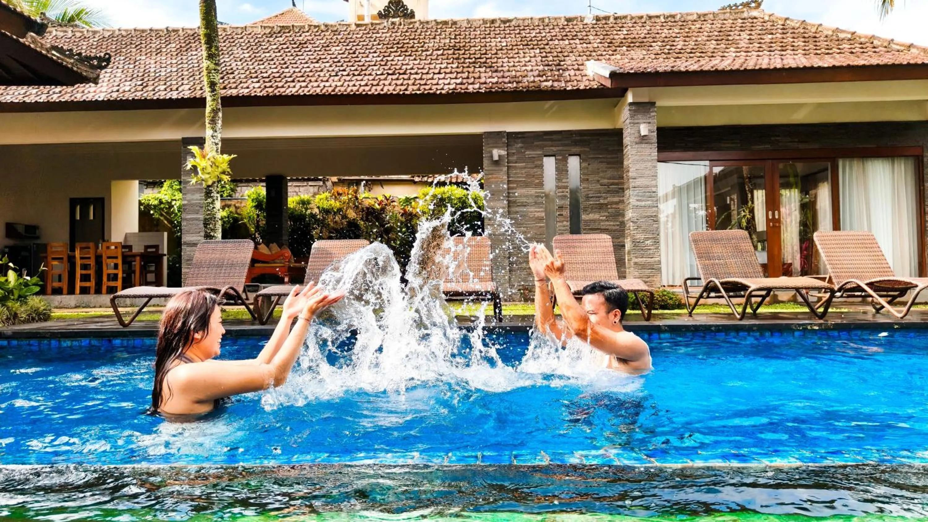 Swimming pool in Ubud Heaven Sayan