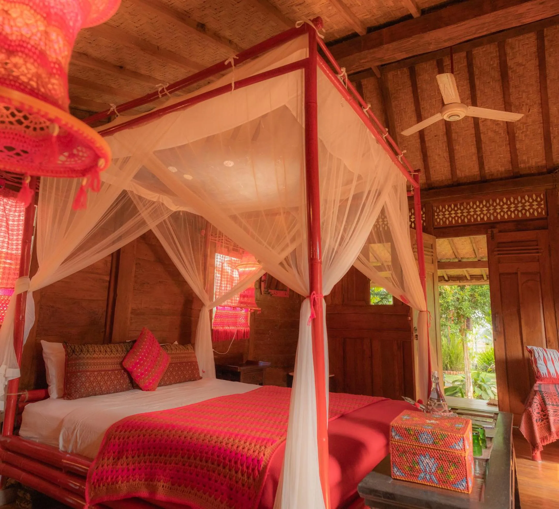 Bed in Hati Padi Cottages