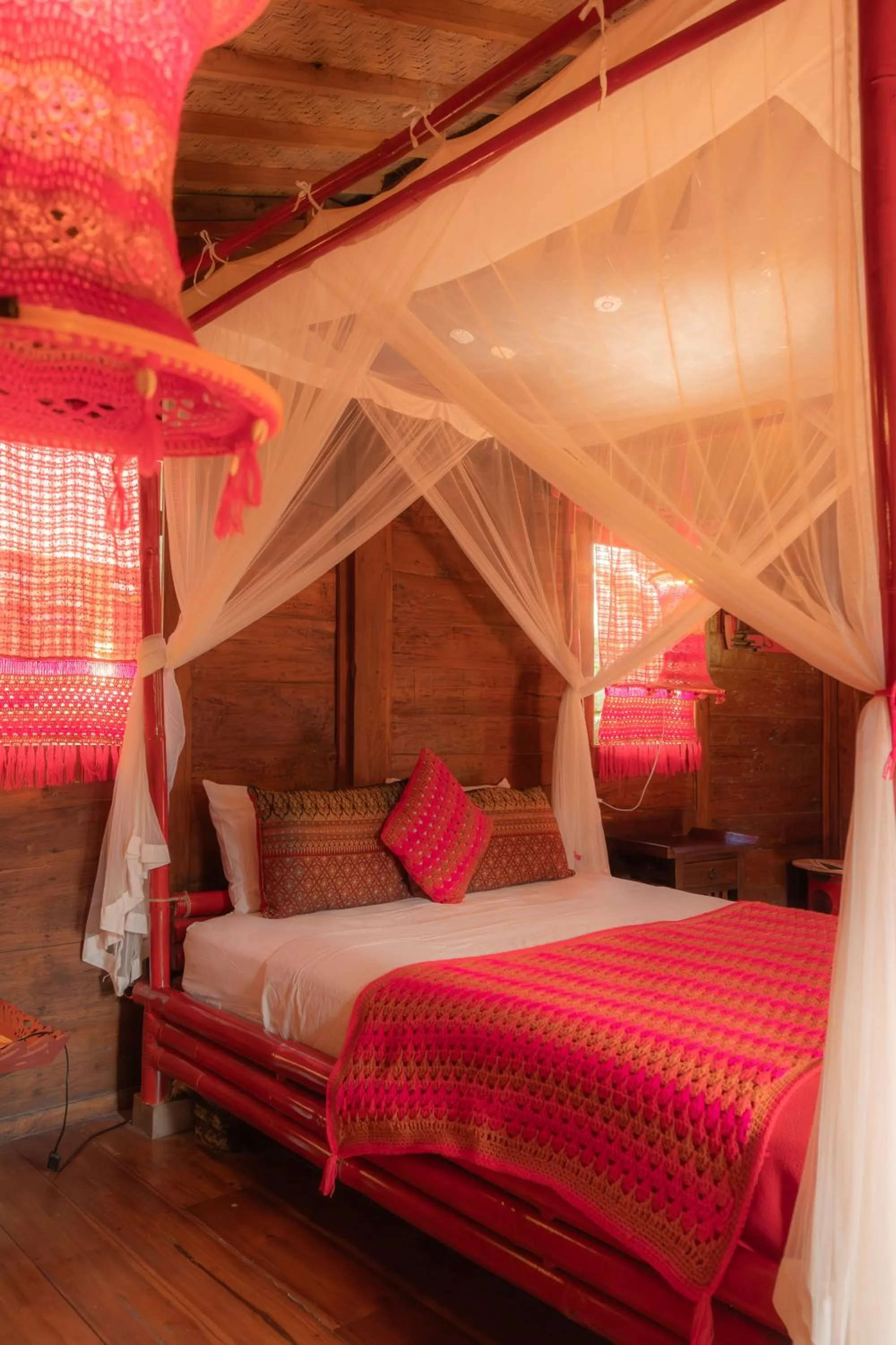 Bed in Hati Padi Cottages