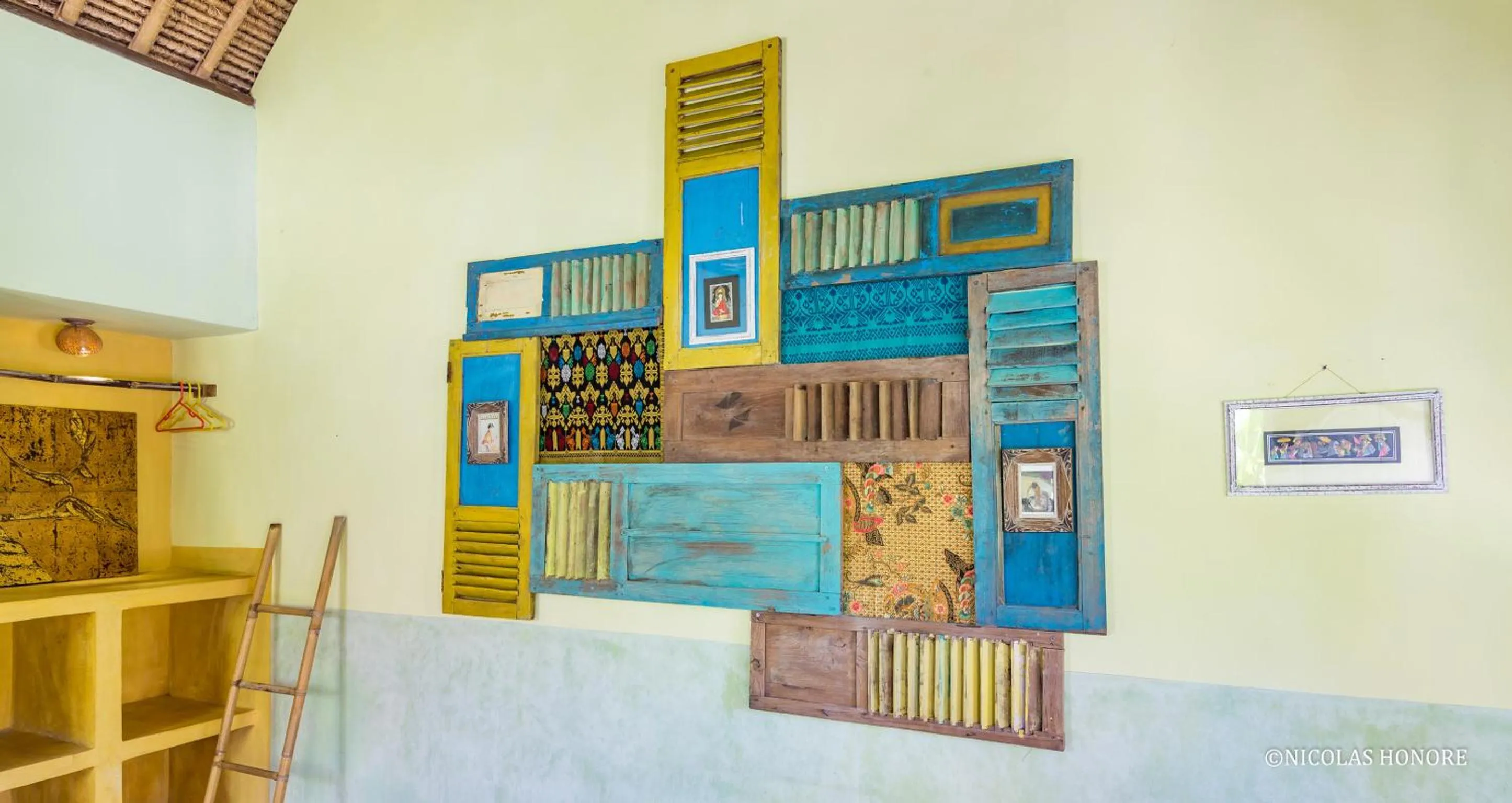 Decorative detail in Hati Padi Cottages