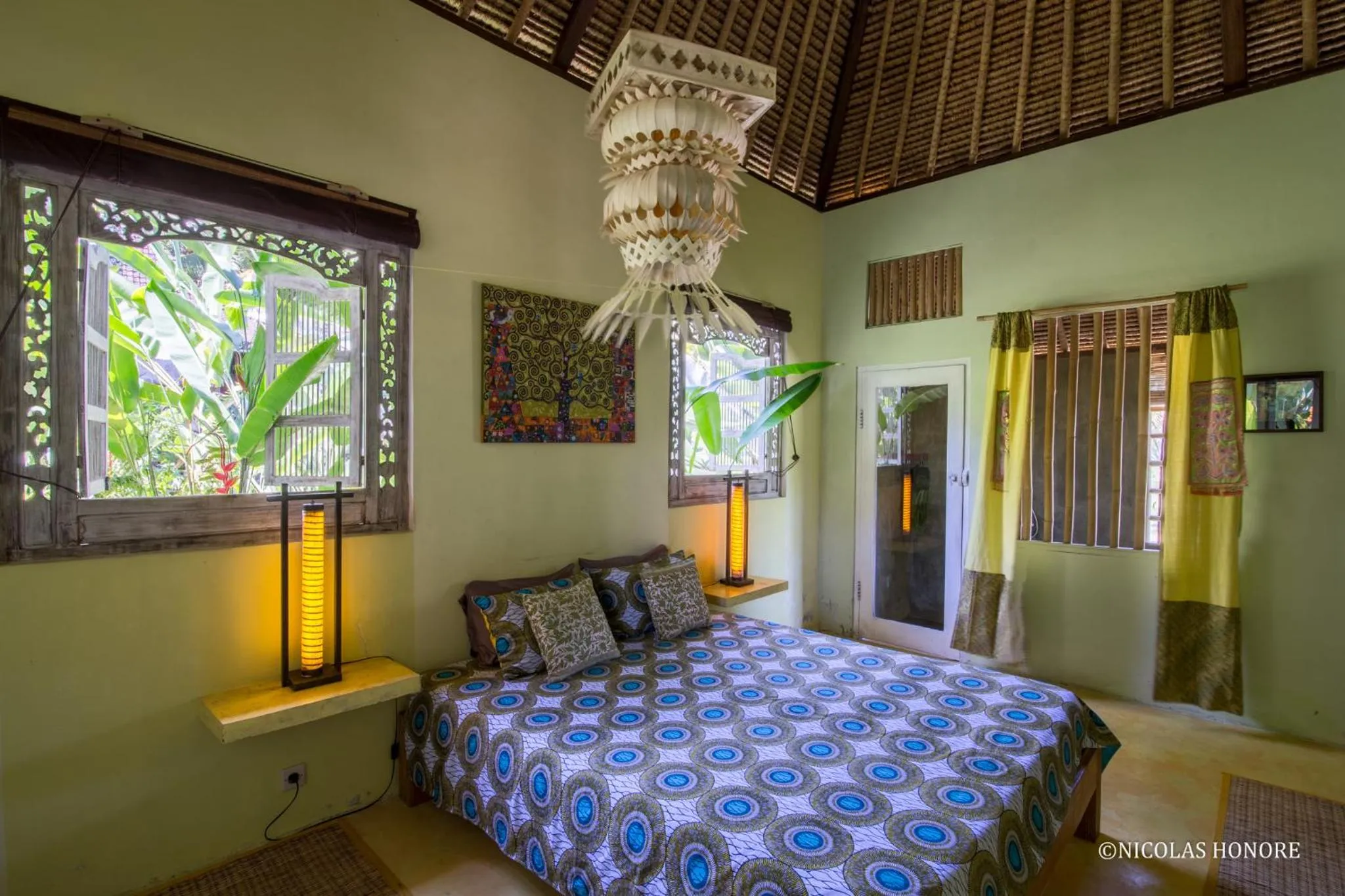 Bed in Hati Padi Cottages