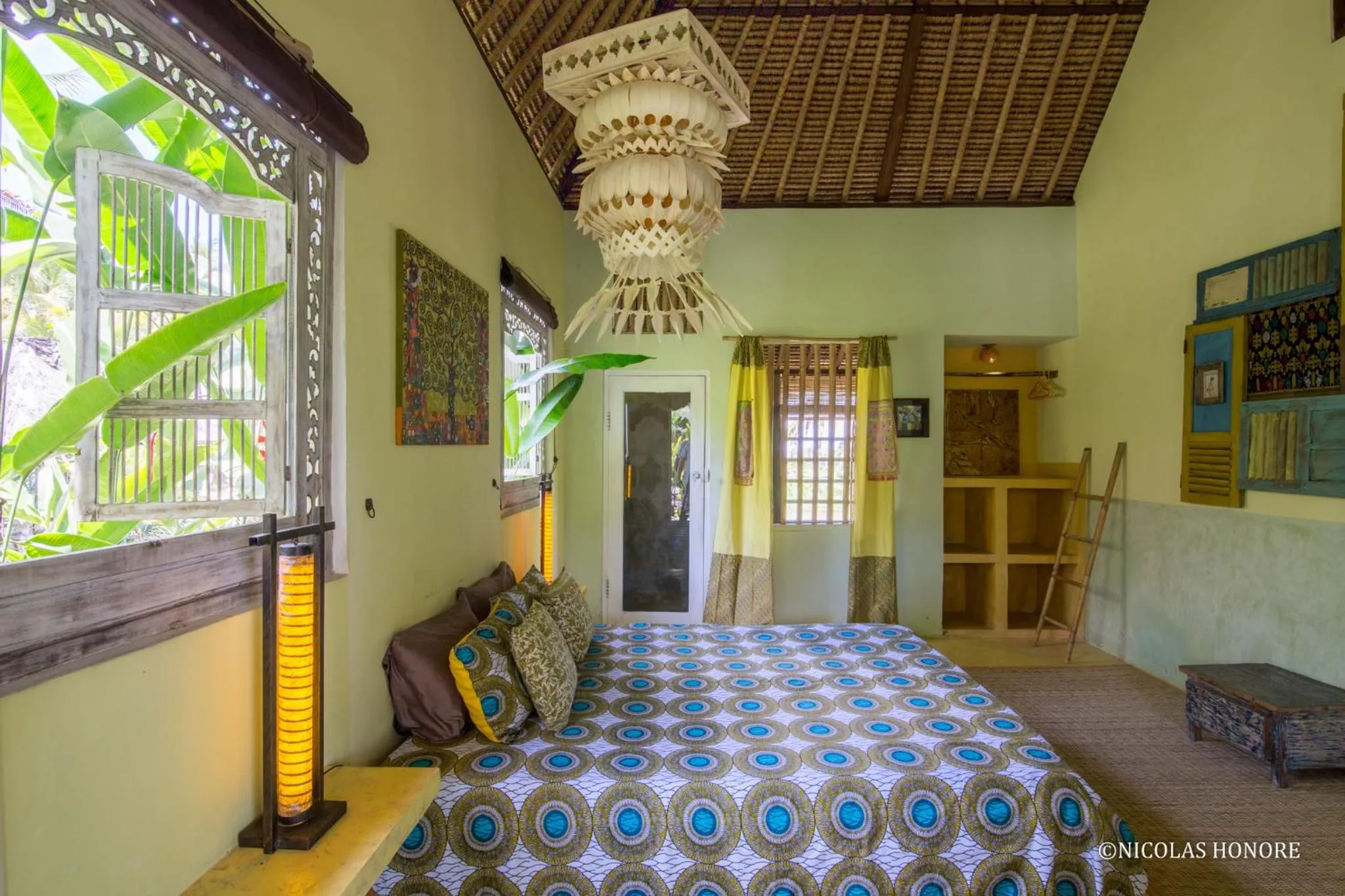Bed in Hati Padi Cottages