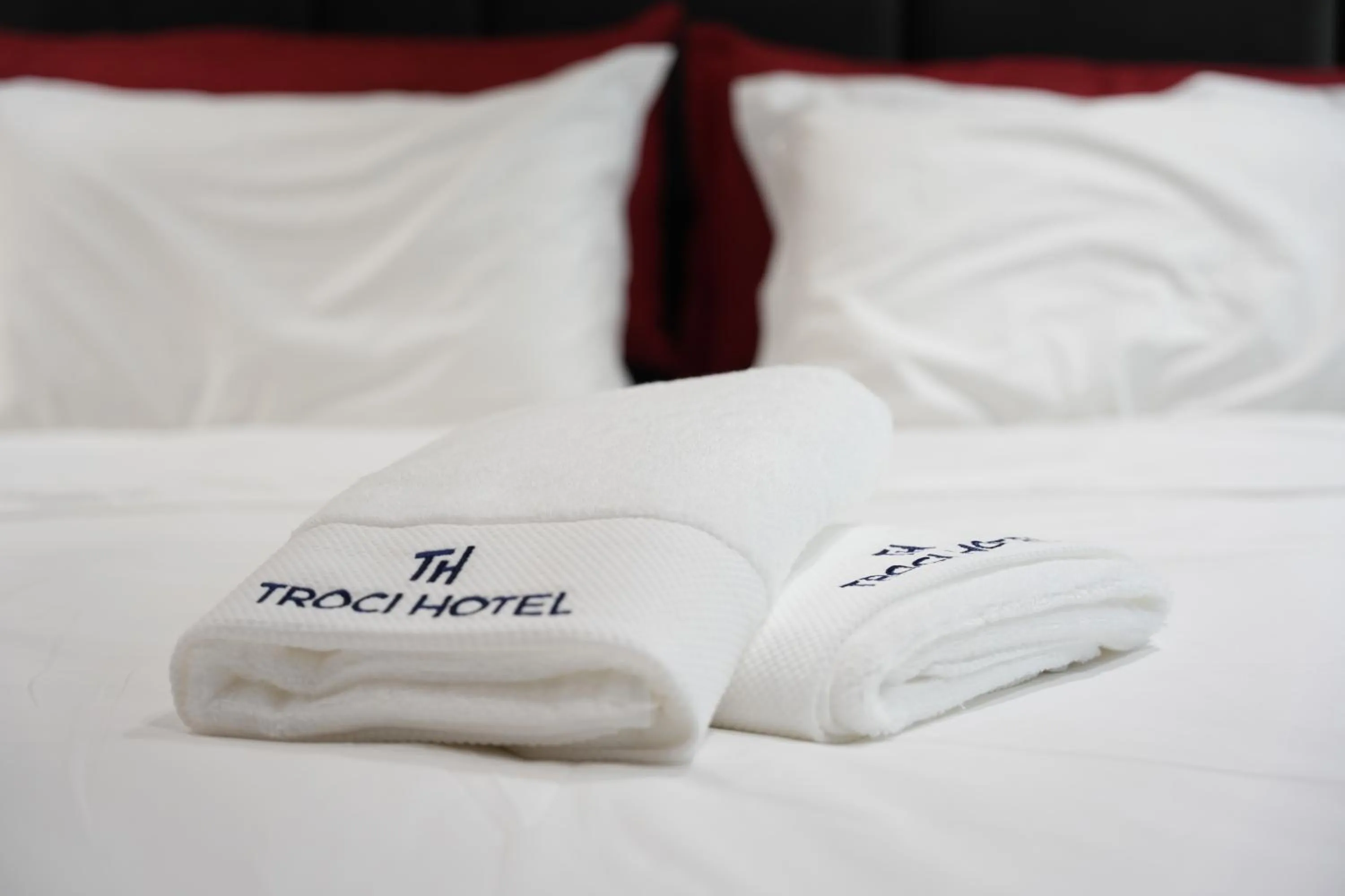 Bed in Troci Hotel