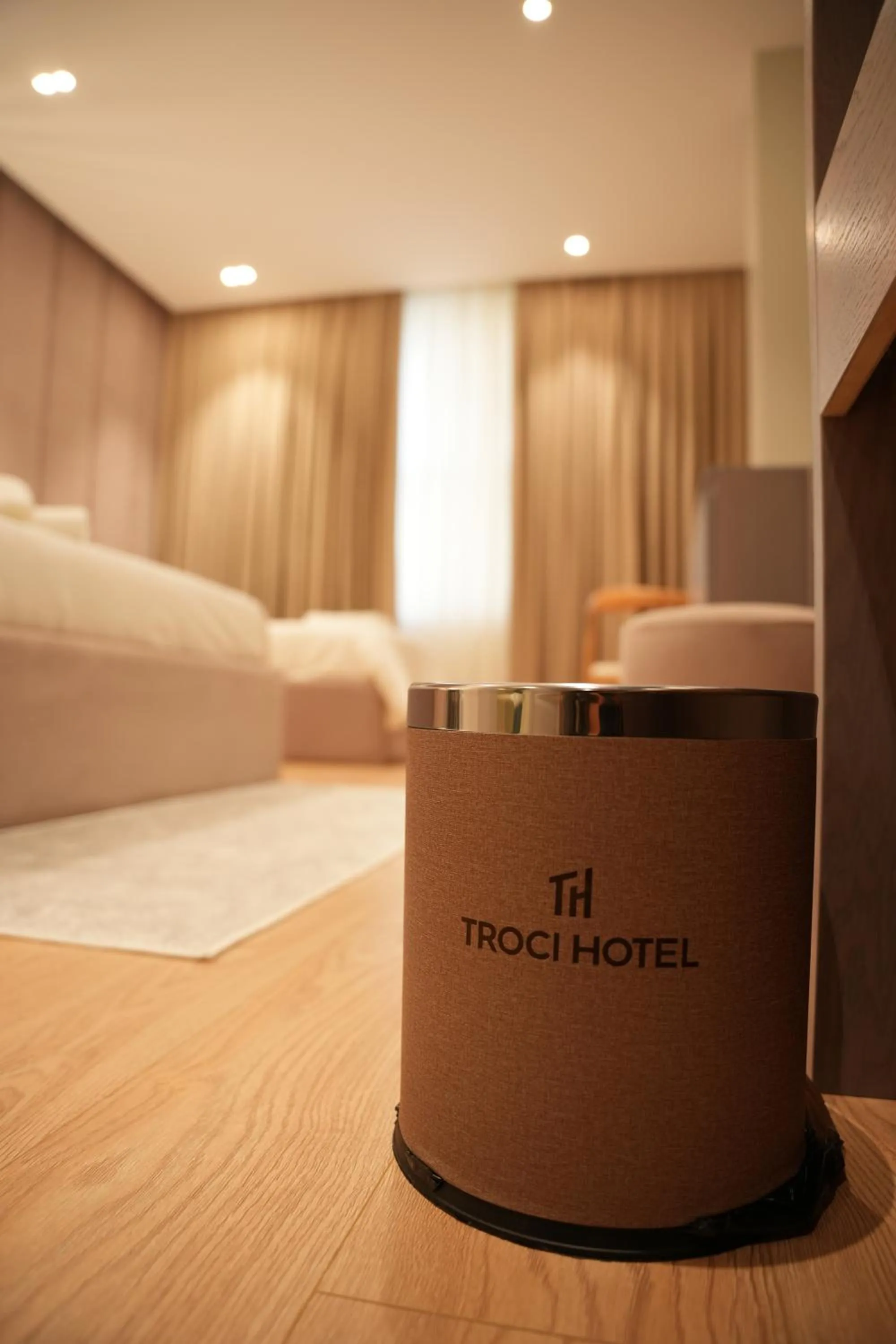 Bed in Troci Hotel