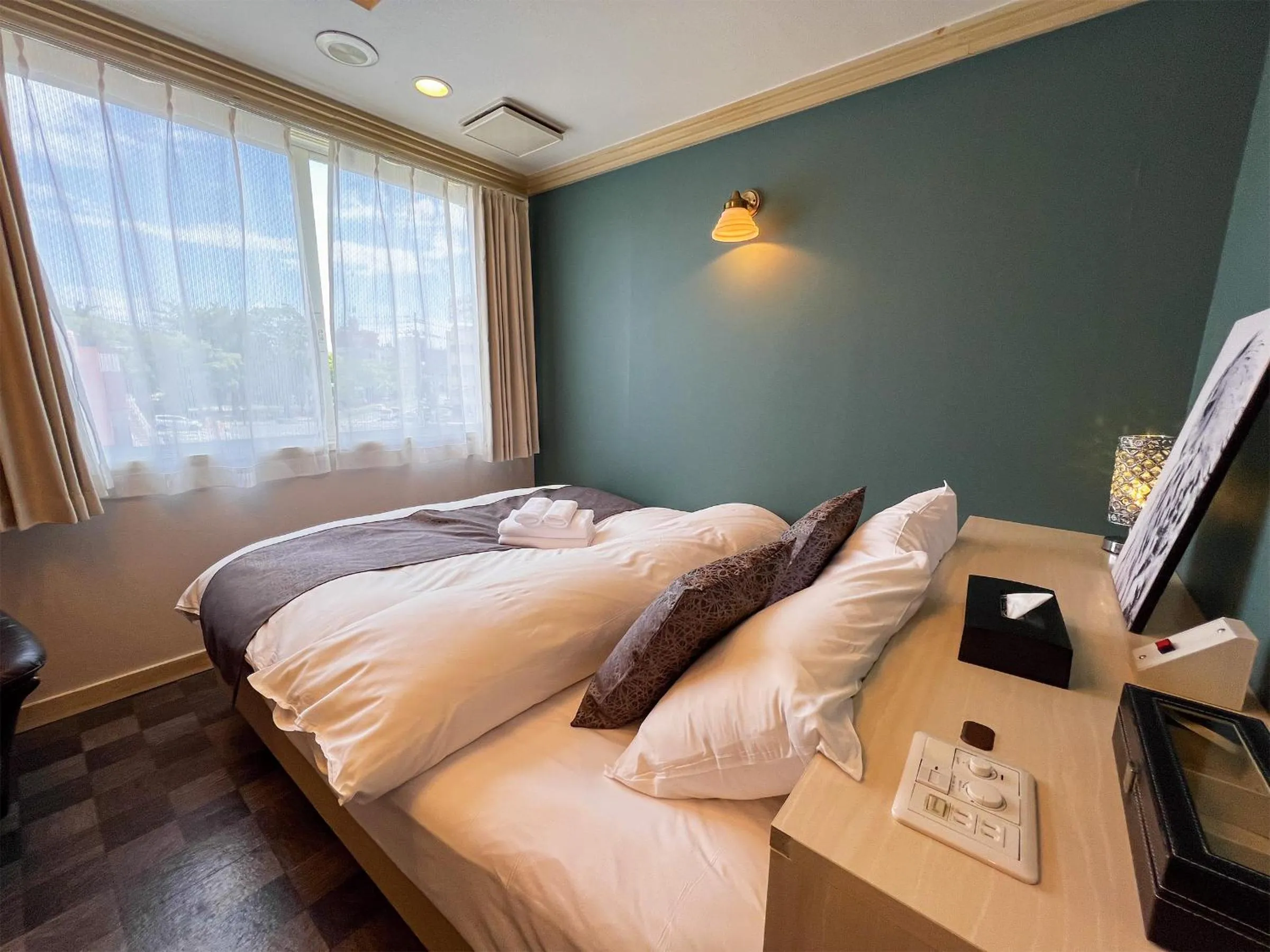 Bed in Hotel HAGOROMO