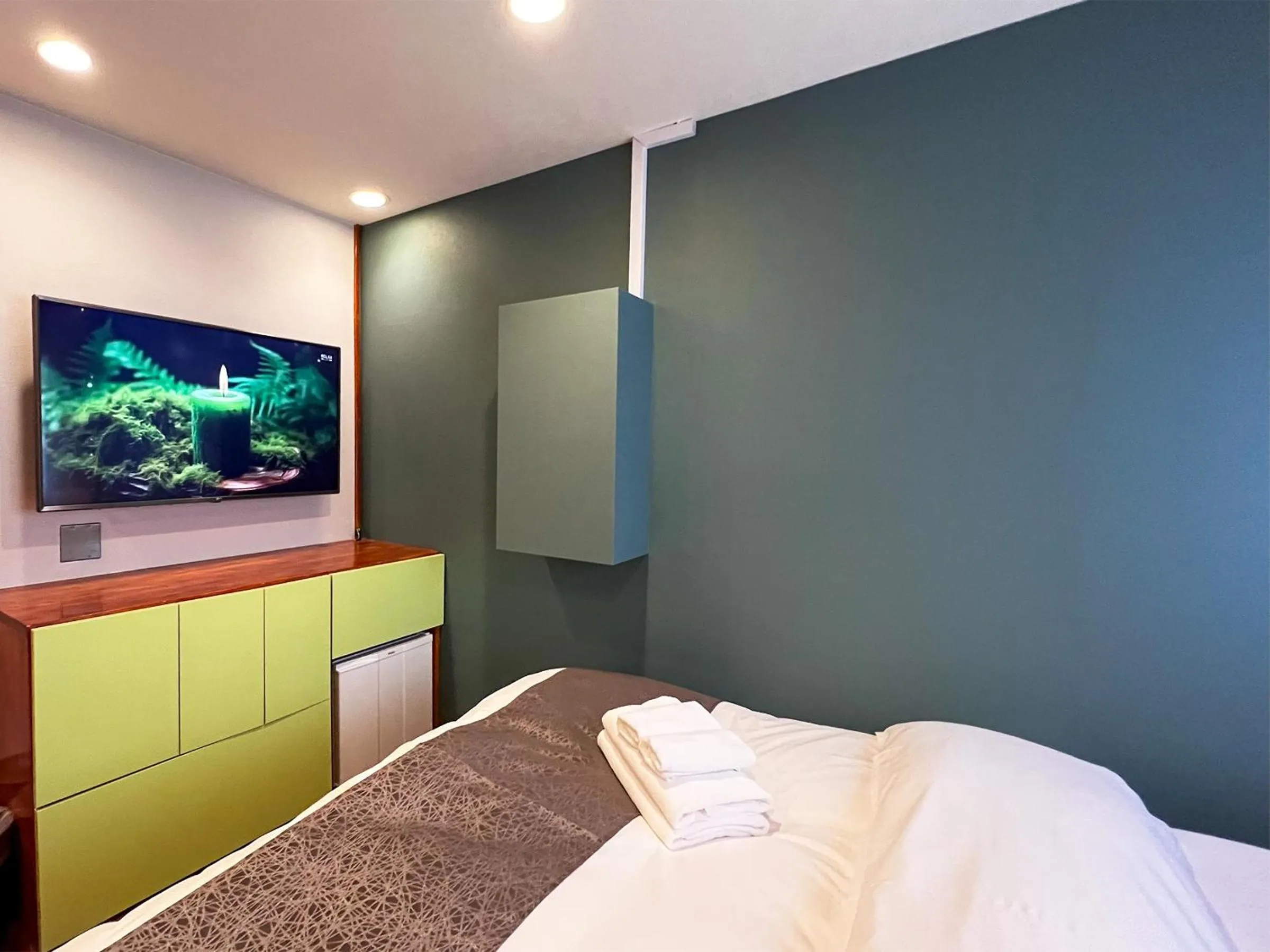 Bed in Hotel HAGOROMO