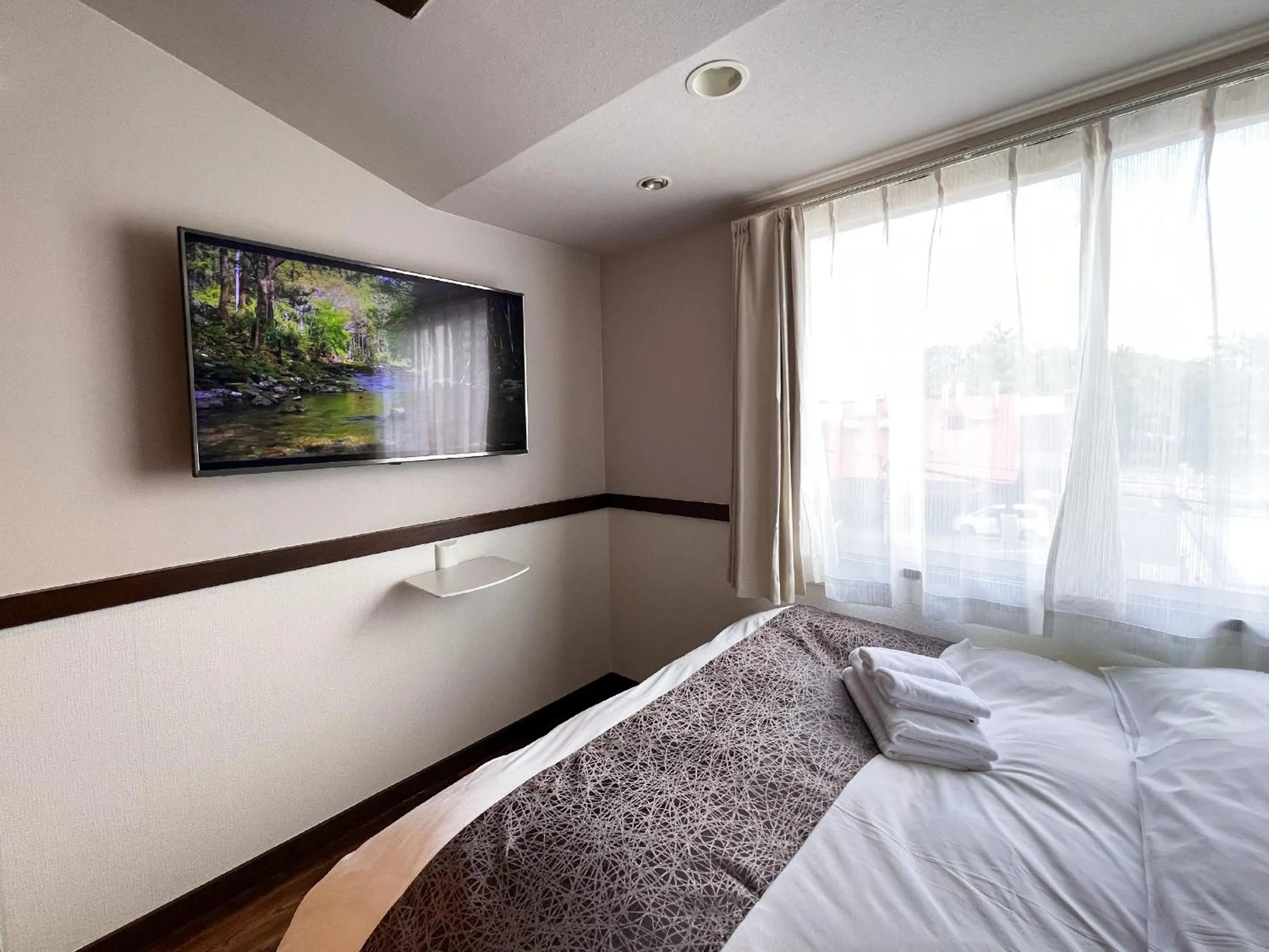 Bed in Hotel HAGOROMO