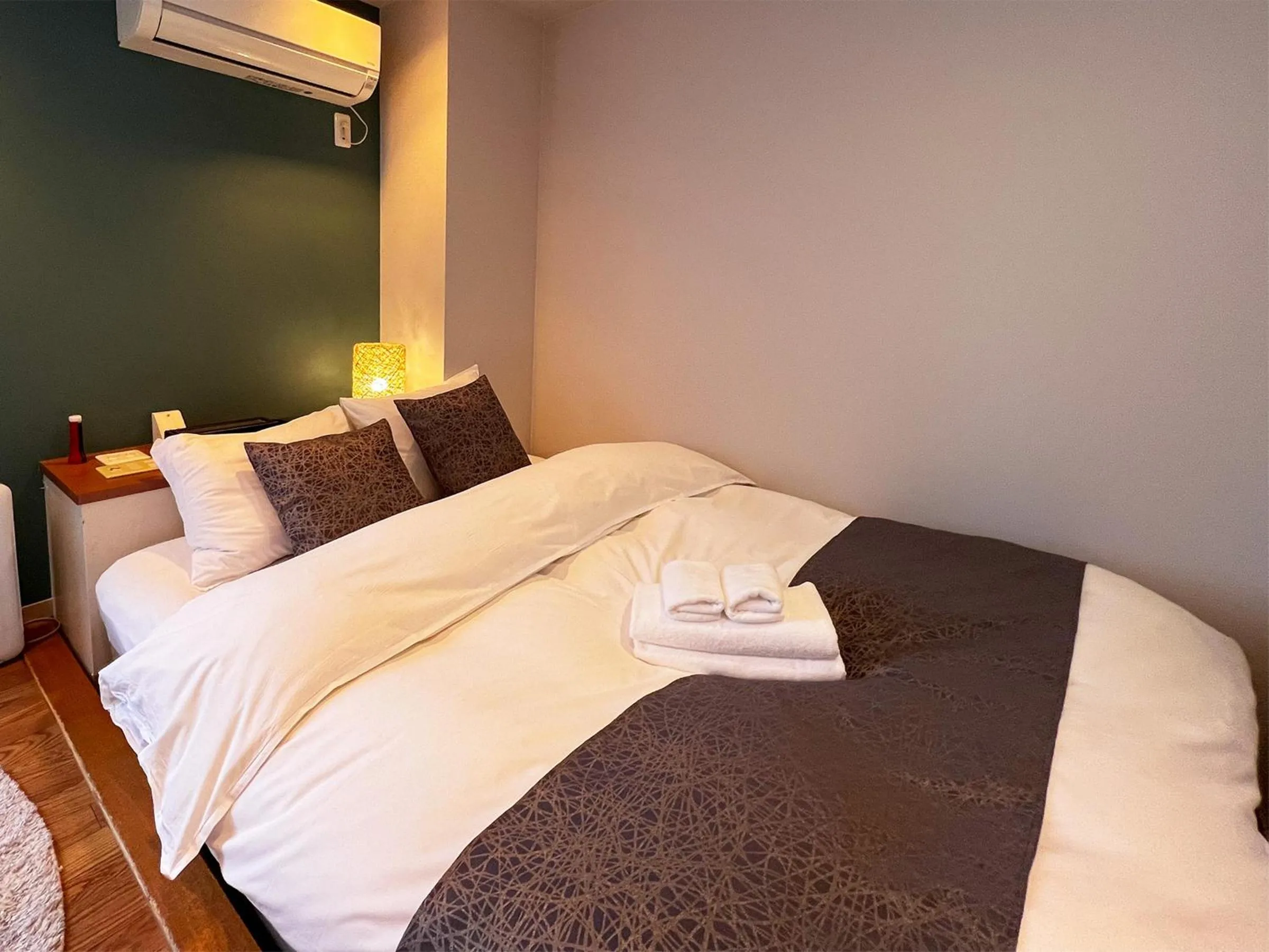 Bed in Hotel HAGOROMO