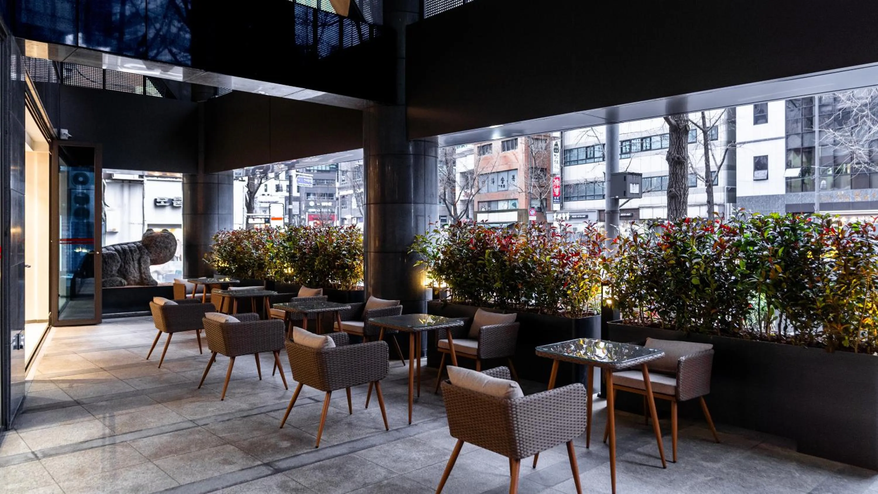 Balcony/Terrace in The Prima Hotel Jongno