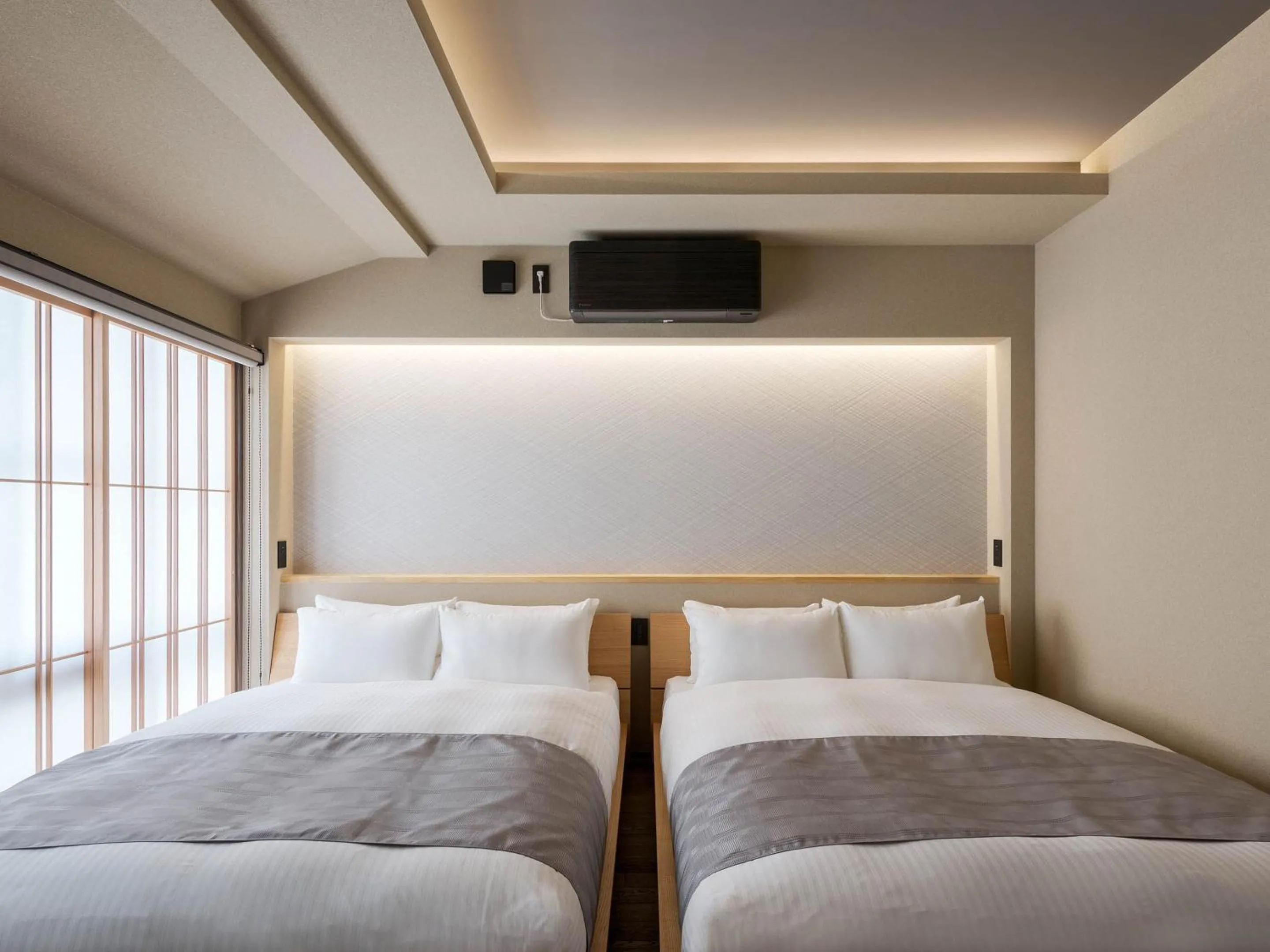 Photo of the whole room, Bed in Hotori Machiya House