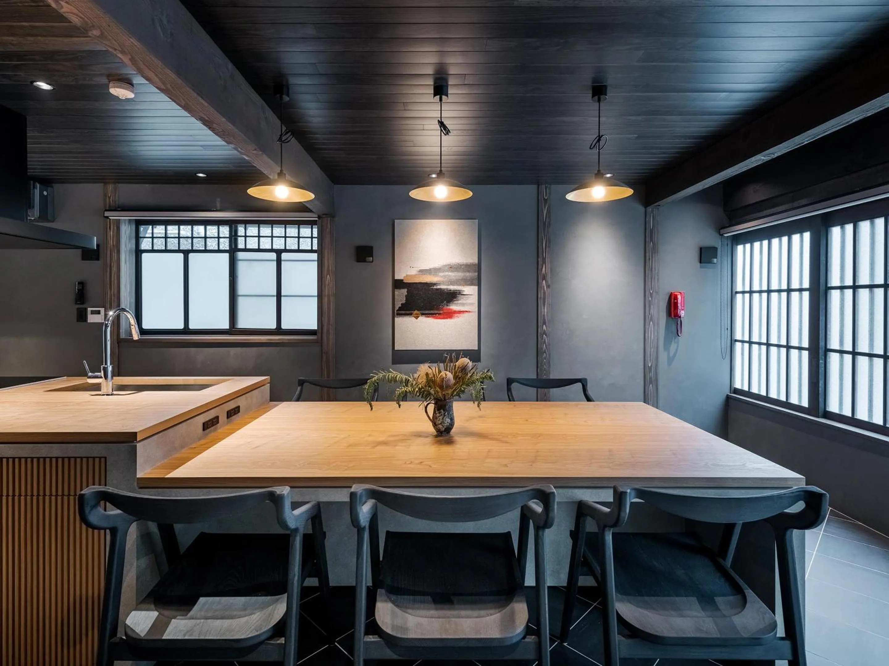Photo of the whole room in Hotori Machiya House
