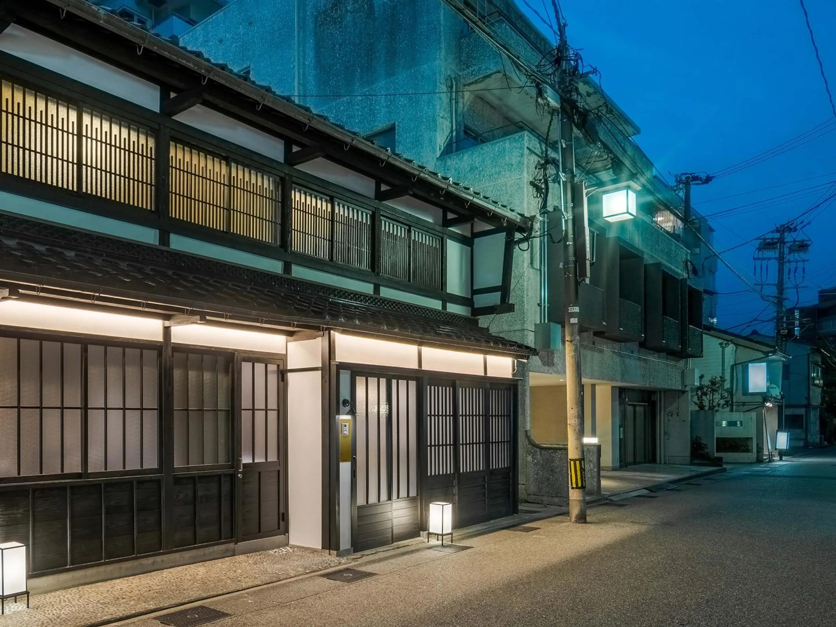 Property building in Hotori Machiya House