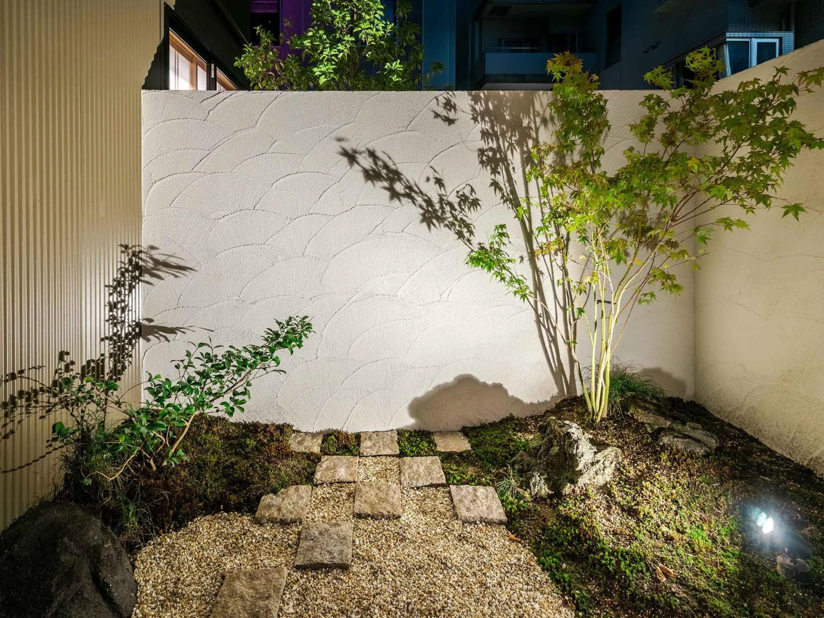 Garden in Hotori Machiya House