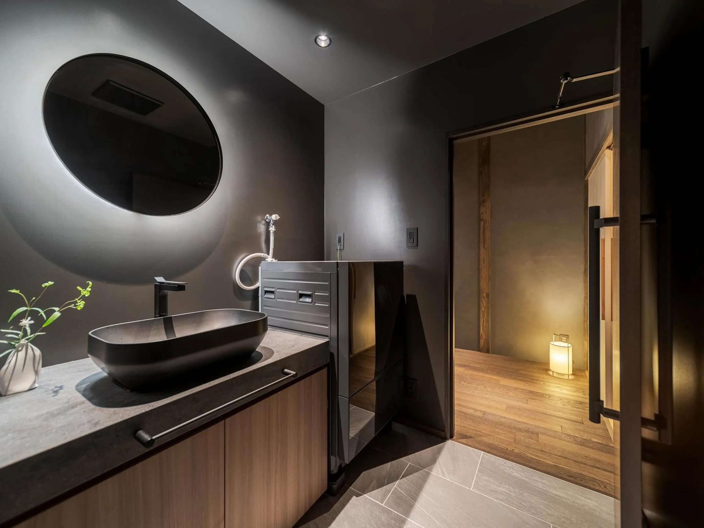 Bathroom in Hotori Machiya House