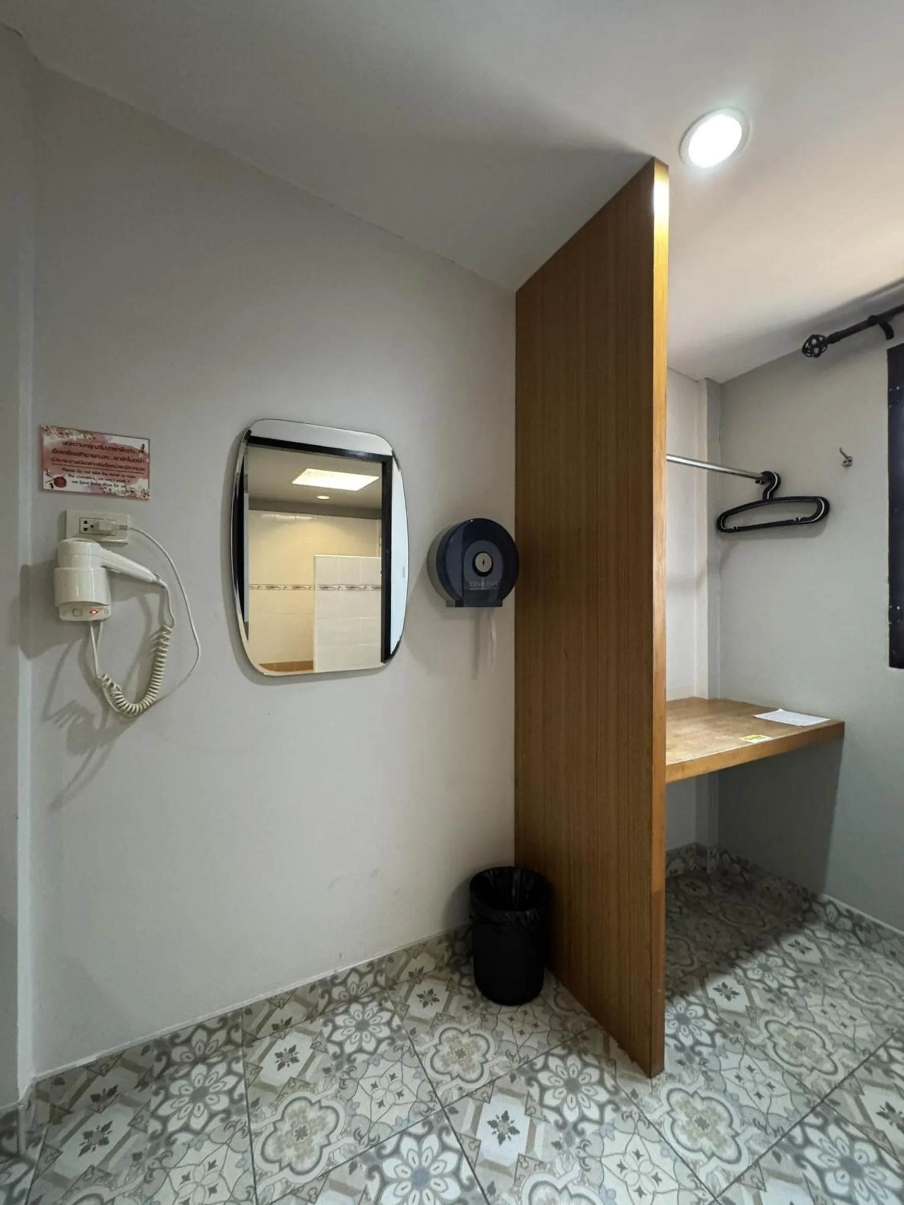 wardrobe in Warmwell Hostel