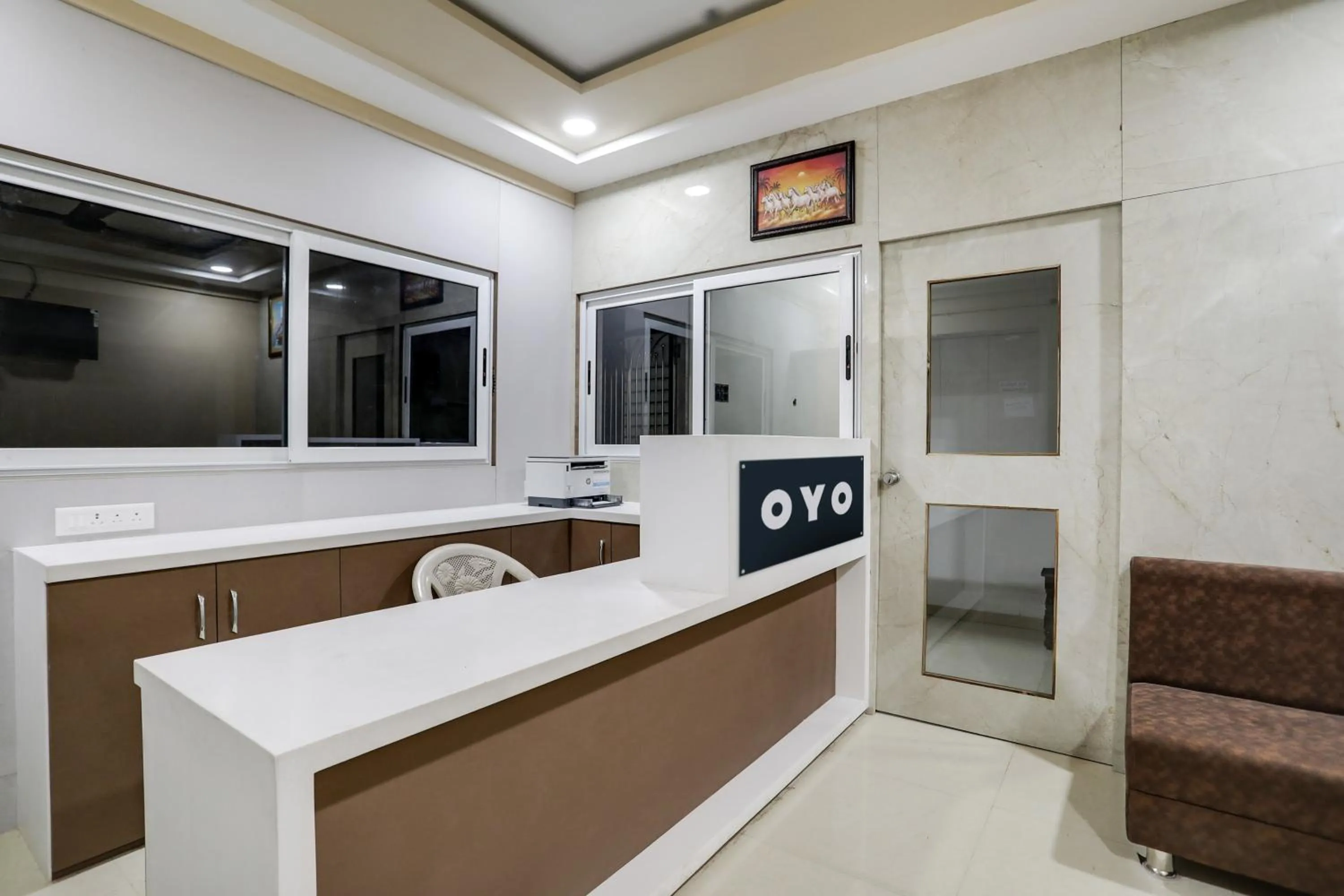 Lobby or reception in Hotel O D K Patil