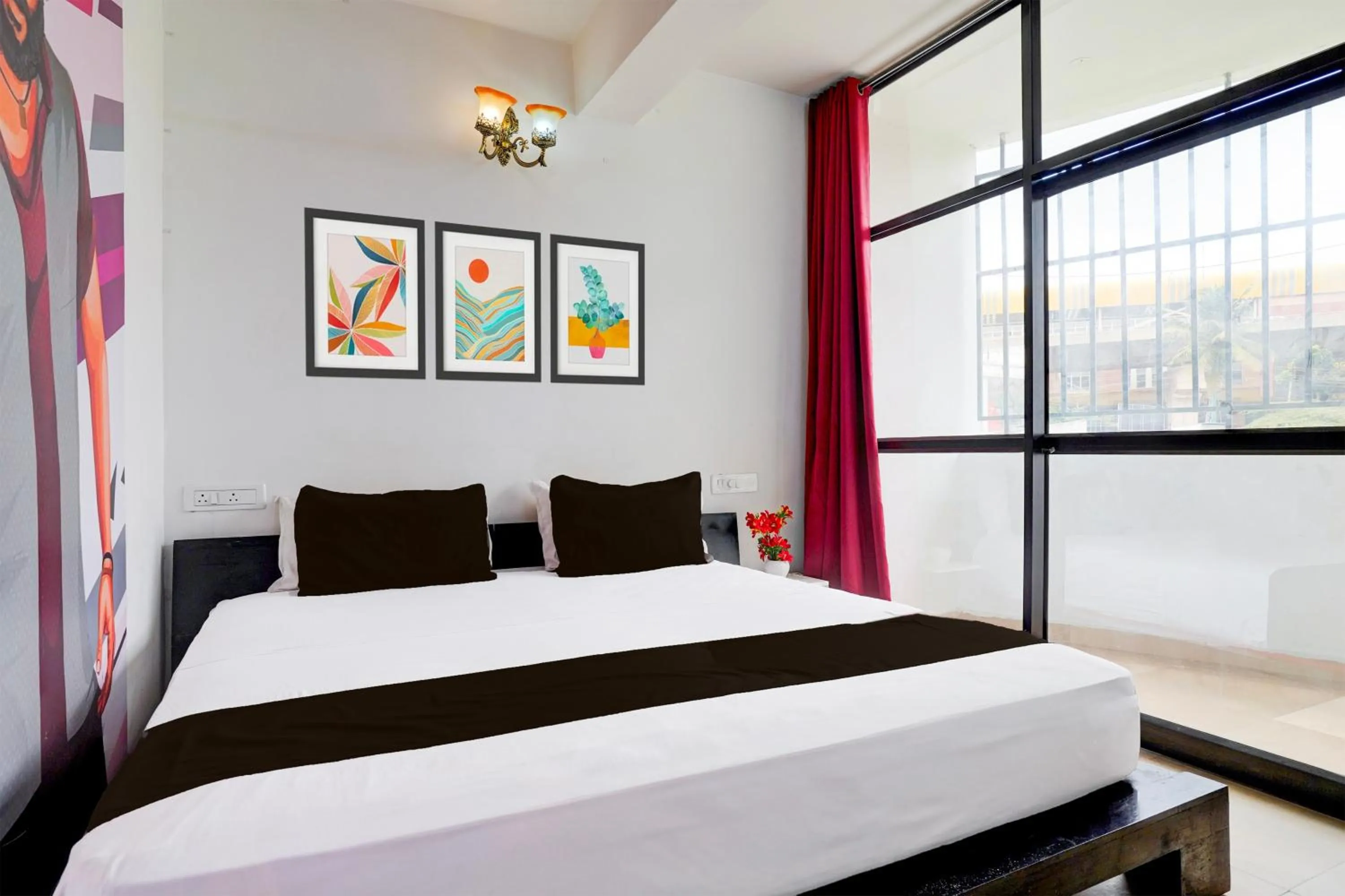 Bedroom, Bed in Super Hotel O Hosur Road Near PES University