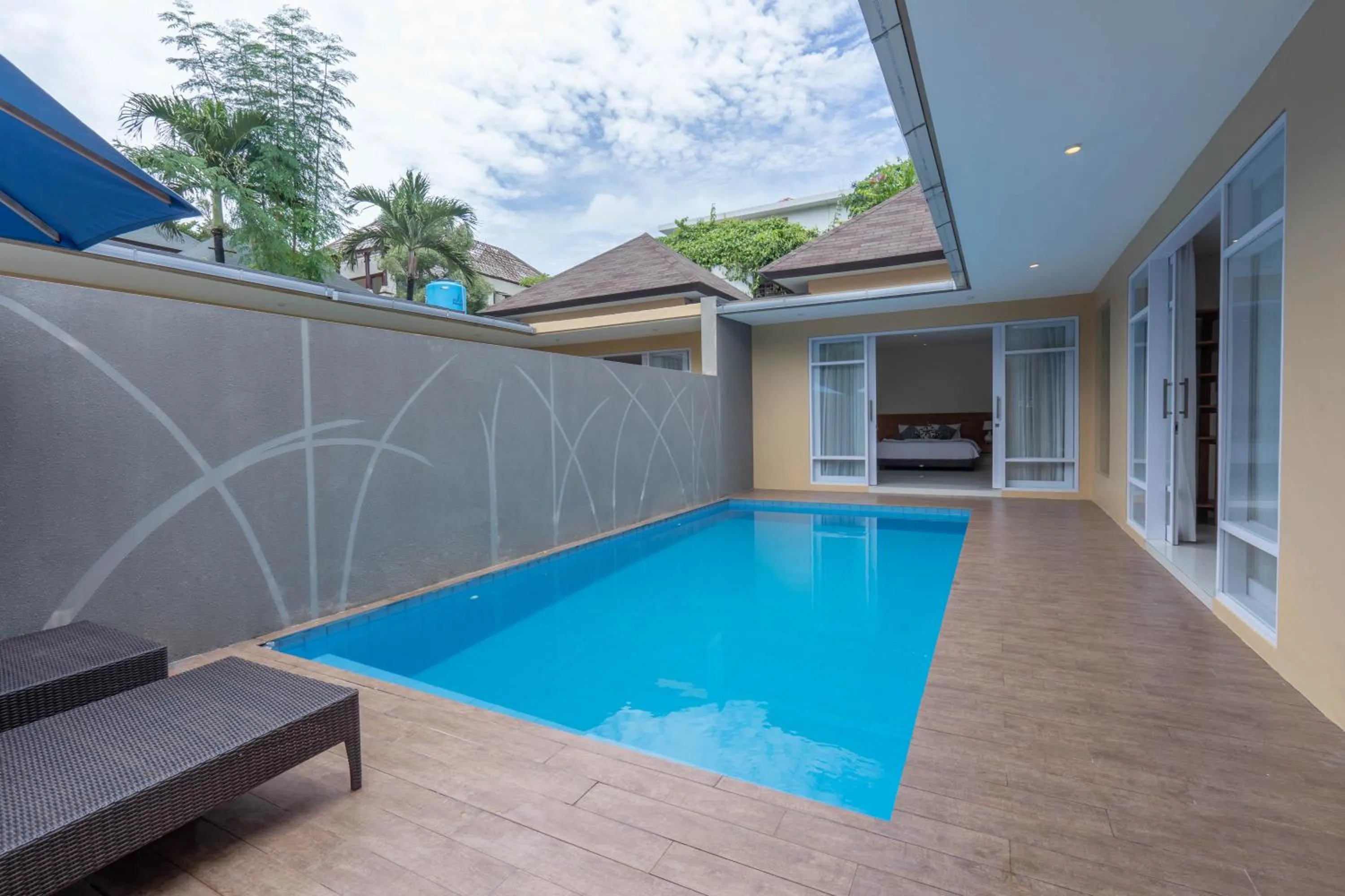 Swimming pool in The Lavana Gracie's Villa Nusa Dua
