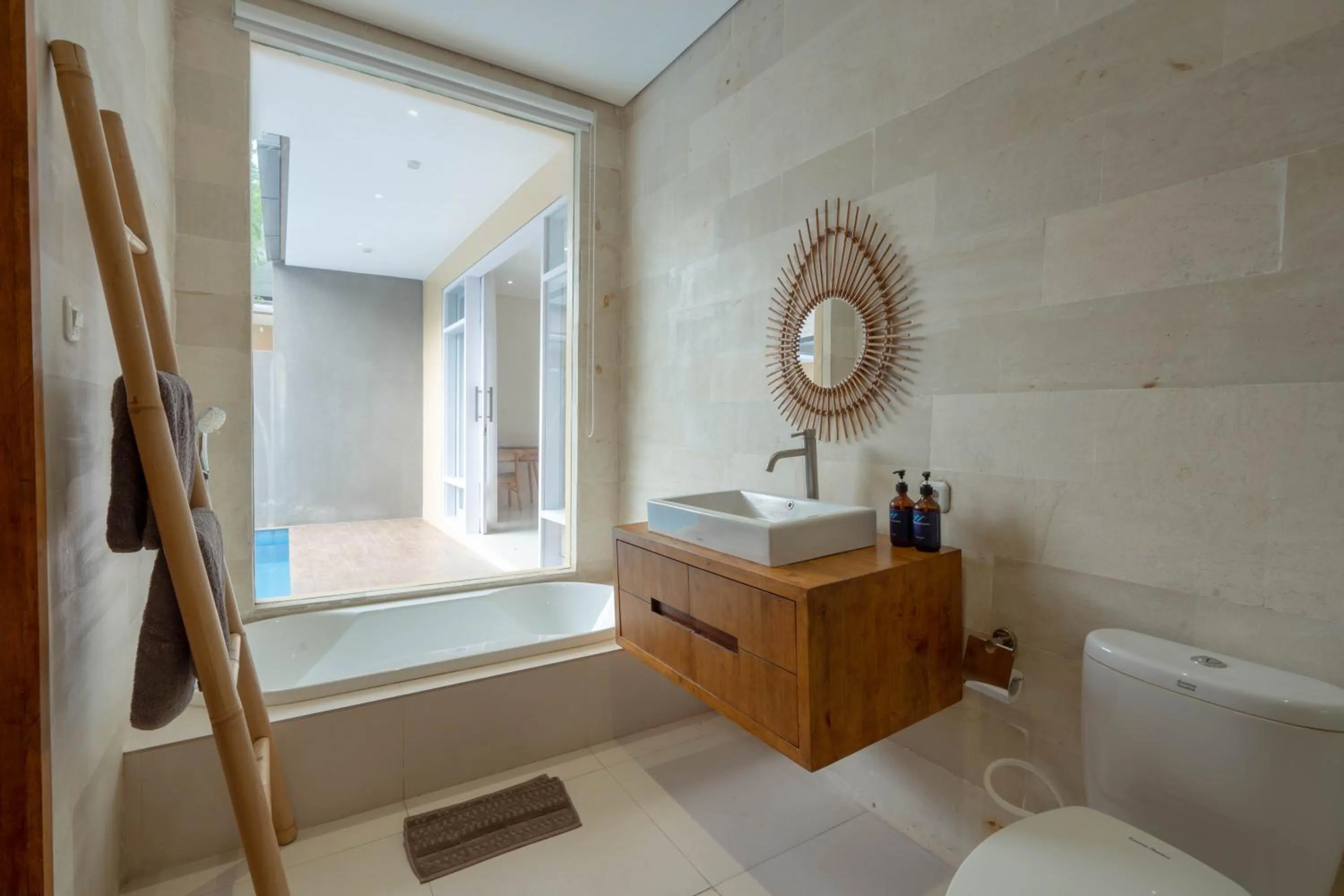Bathroom in The Lavana Gracie's Villa Nusa Dua