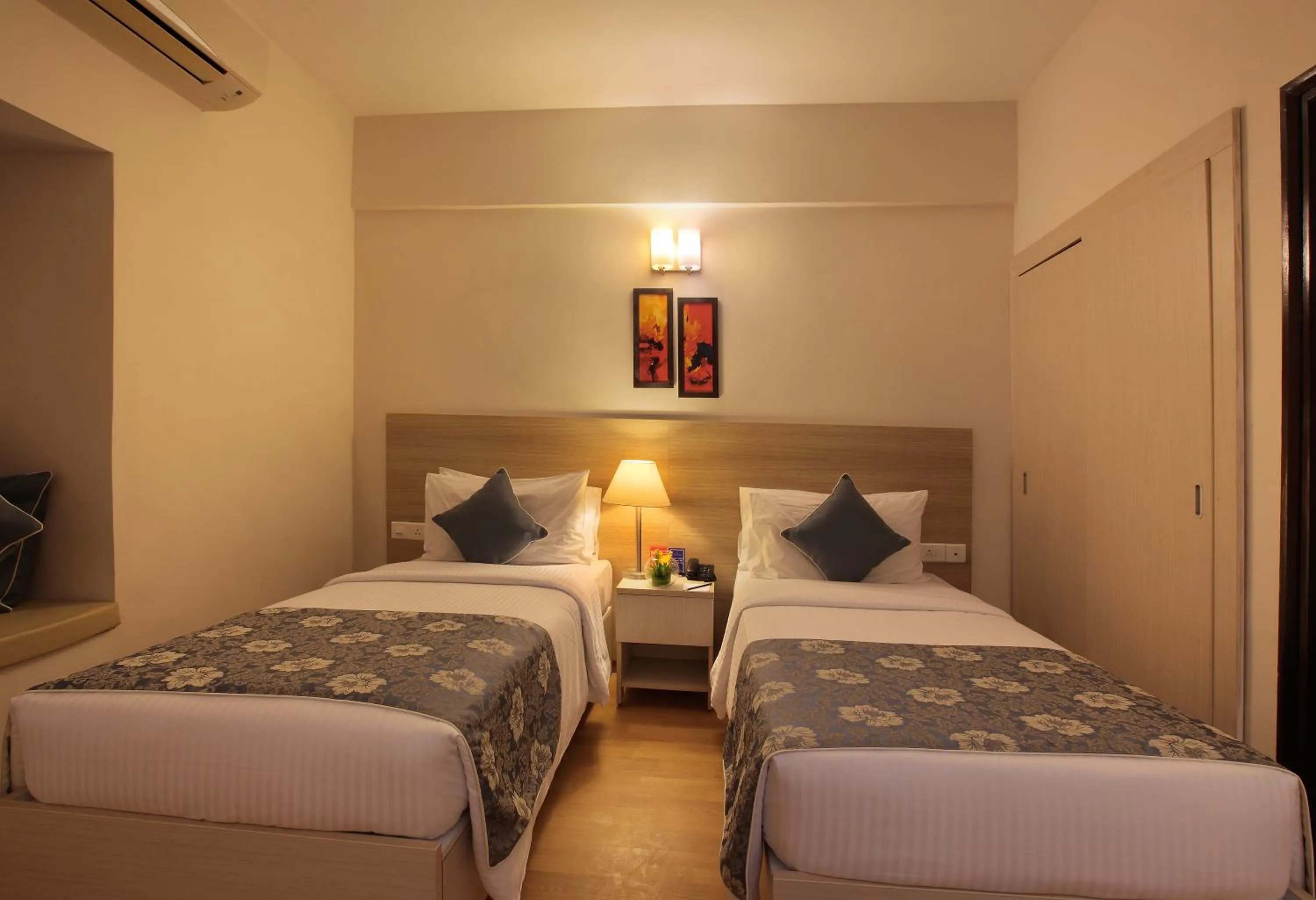Bed in Starlit Suites Bangalore