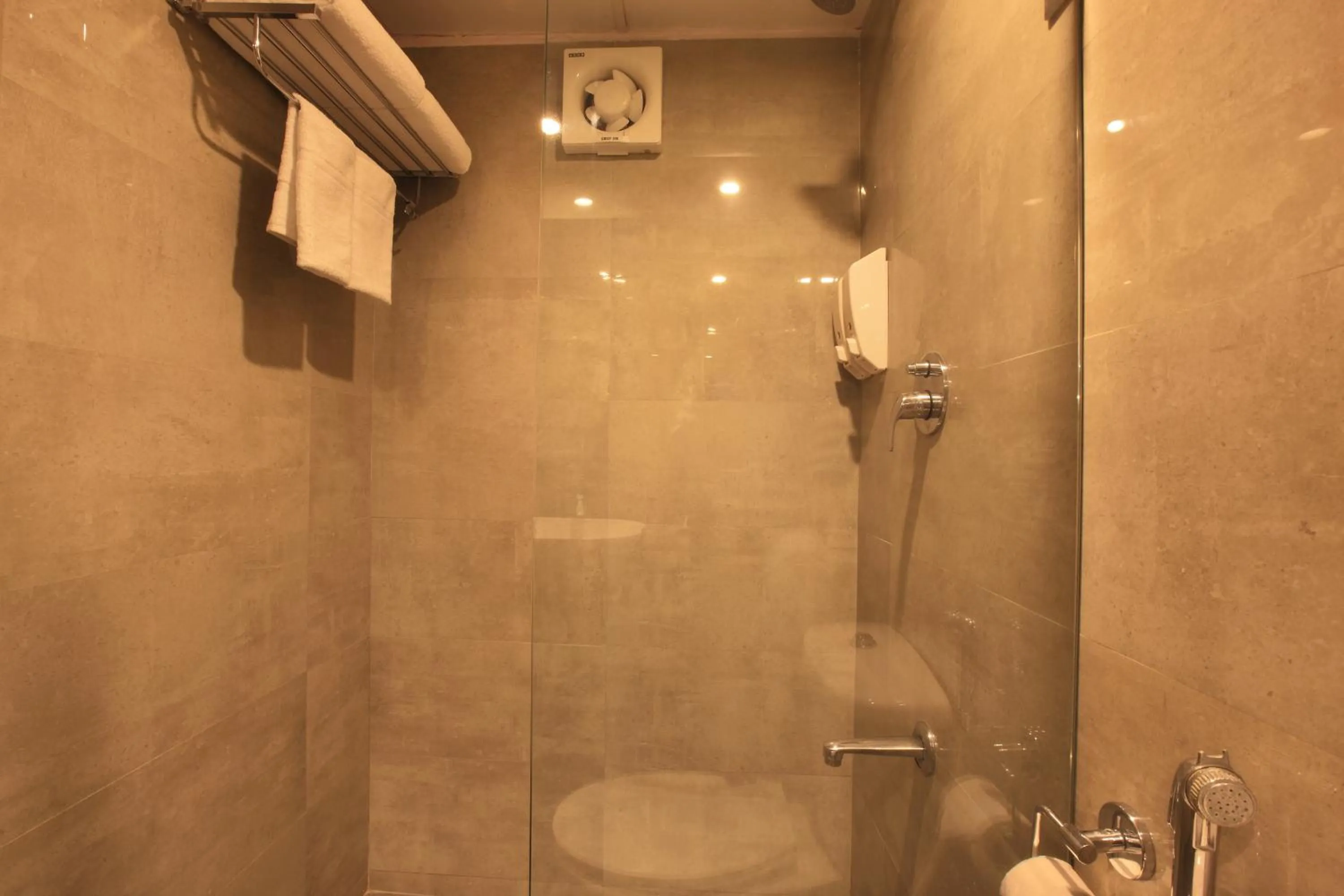Bathroom in Starlit Suites Bangalore